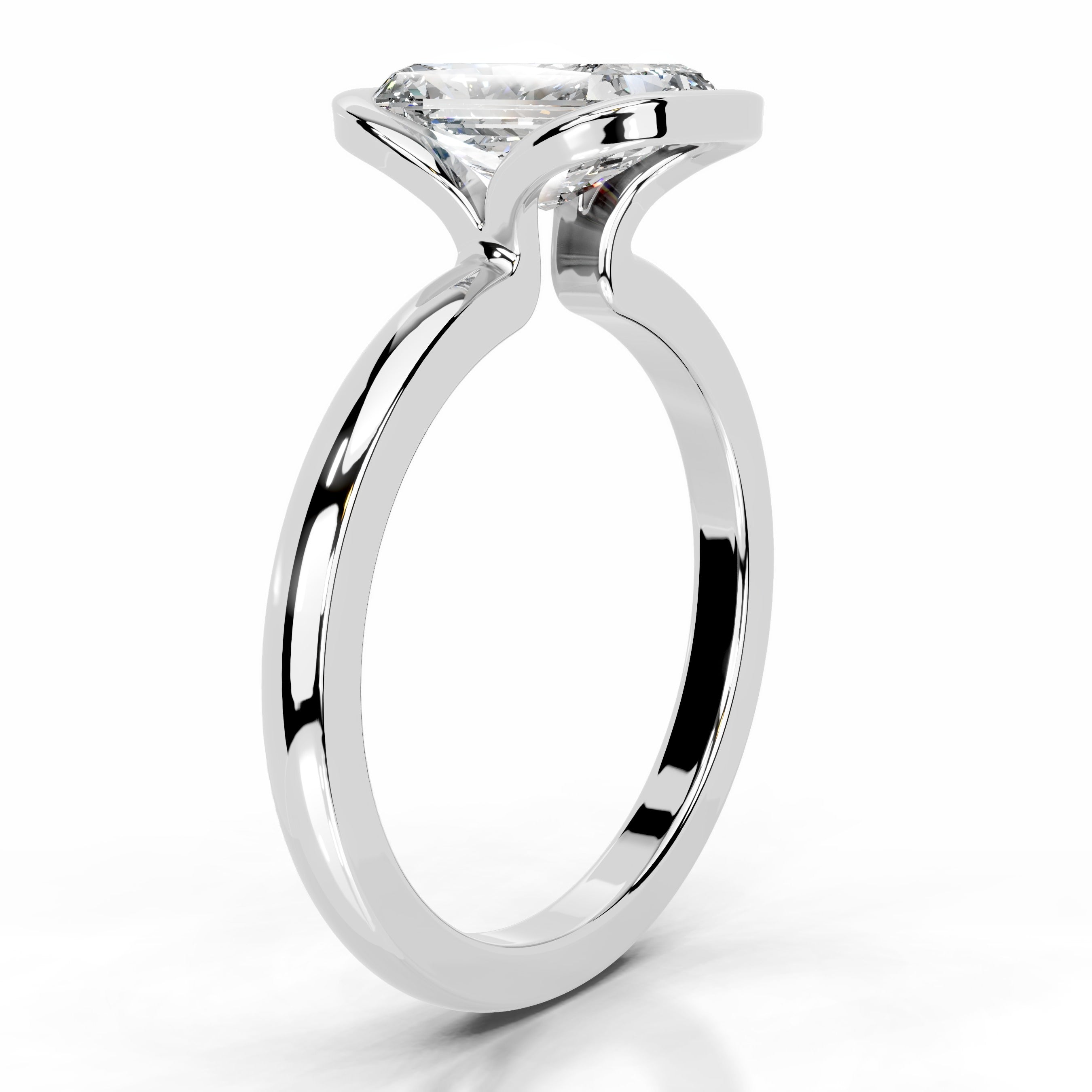 Thor Diamond Engagement Ring - 14K White Gold