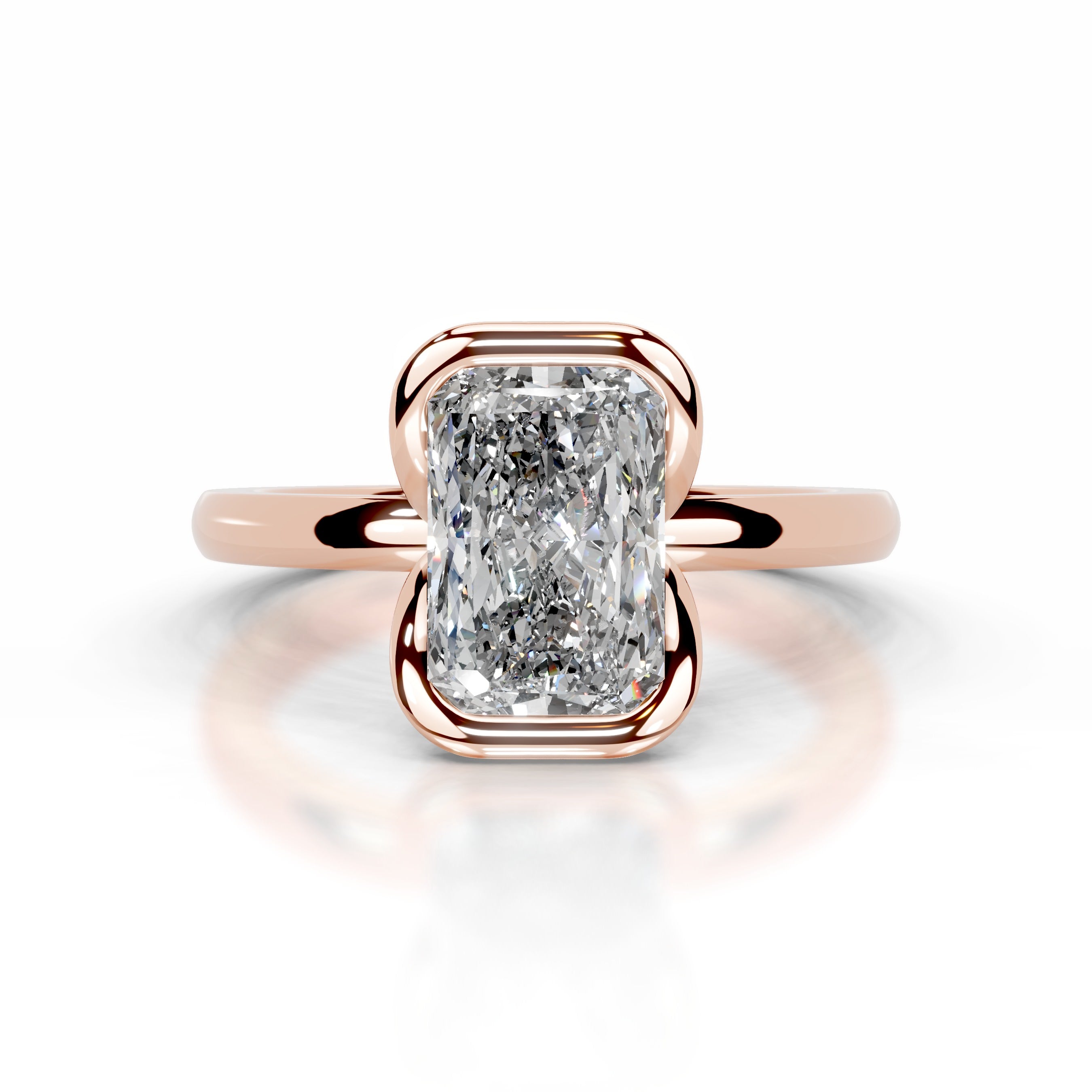 Thor Diamond Engagement Ring - 14K Rose Gold