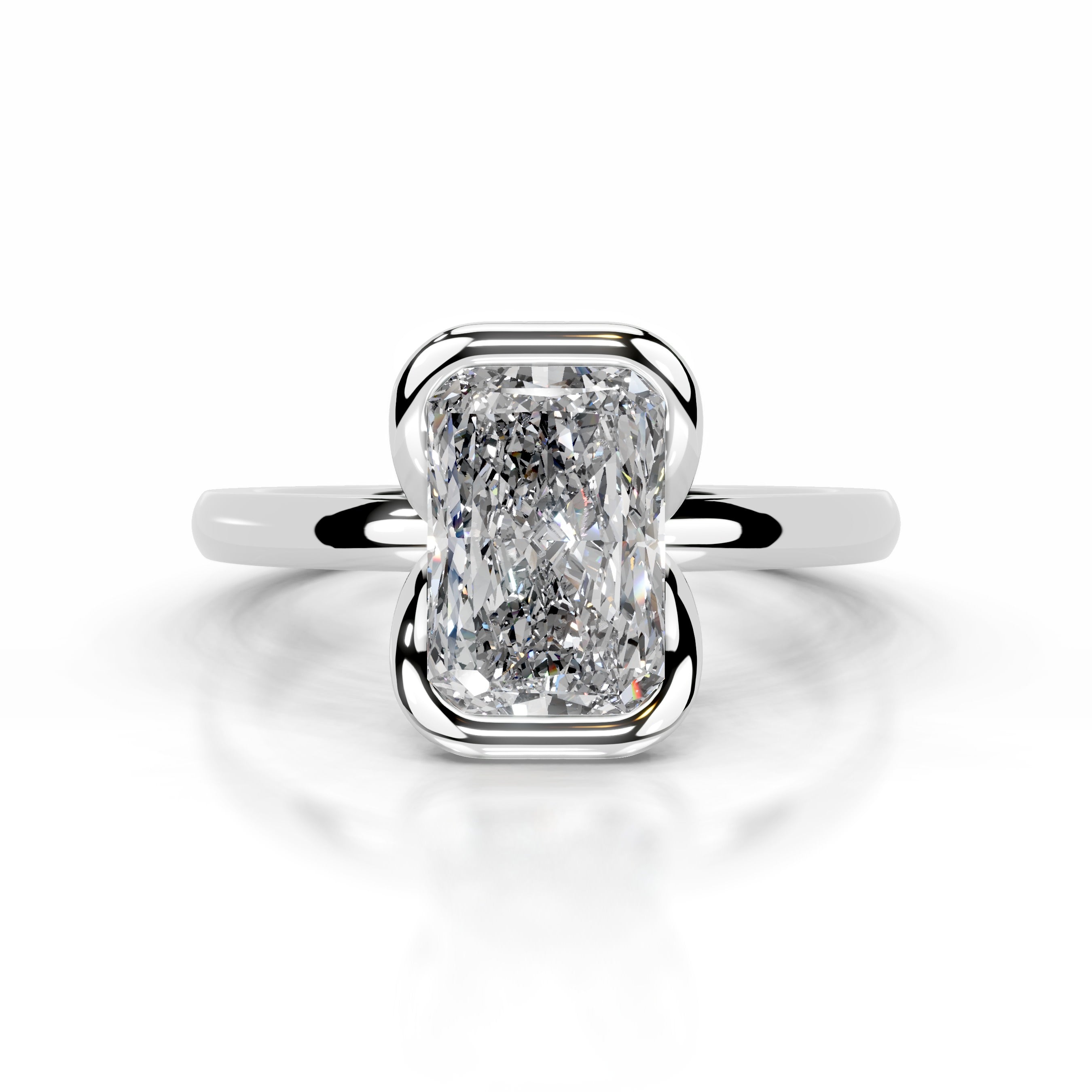 Thor Diamond Engagement Ring - 14K White Gold