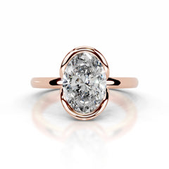 Thor Diamond Engagement Ring - 14K Rose Gold