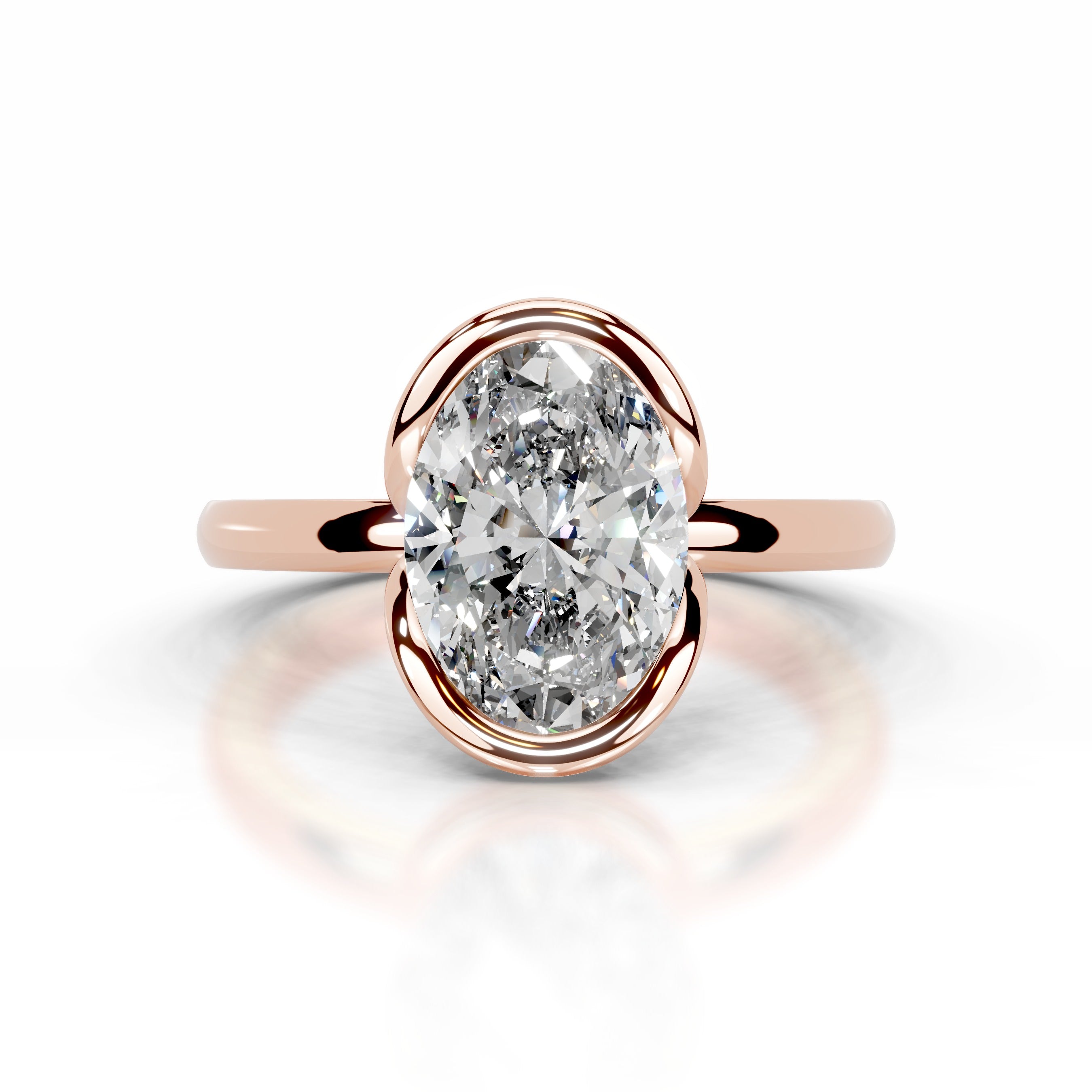 Thor Diamond Engagement Ring - 14K Rose Gold