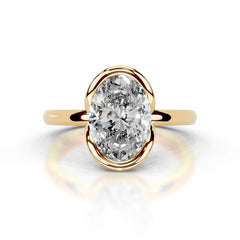 Thor Diamond Engagement Ring - 18K Yellow Gold