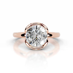Thor Diamond Engagement Ring - 14K Rose Gold