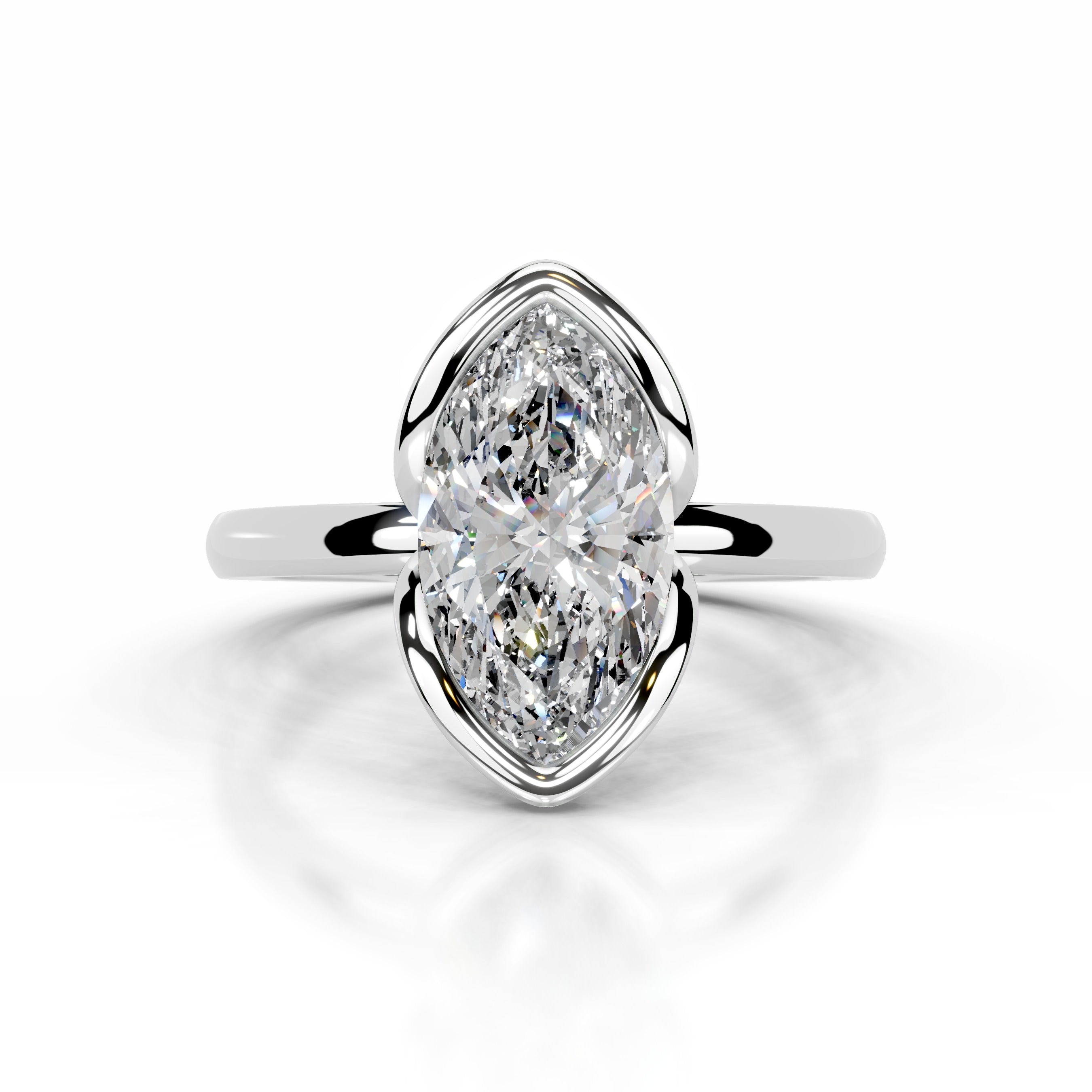 Thor Diamond Engagement Ring - Platinum