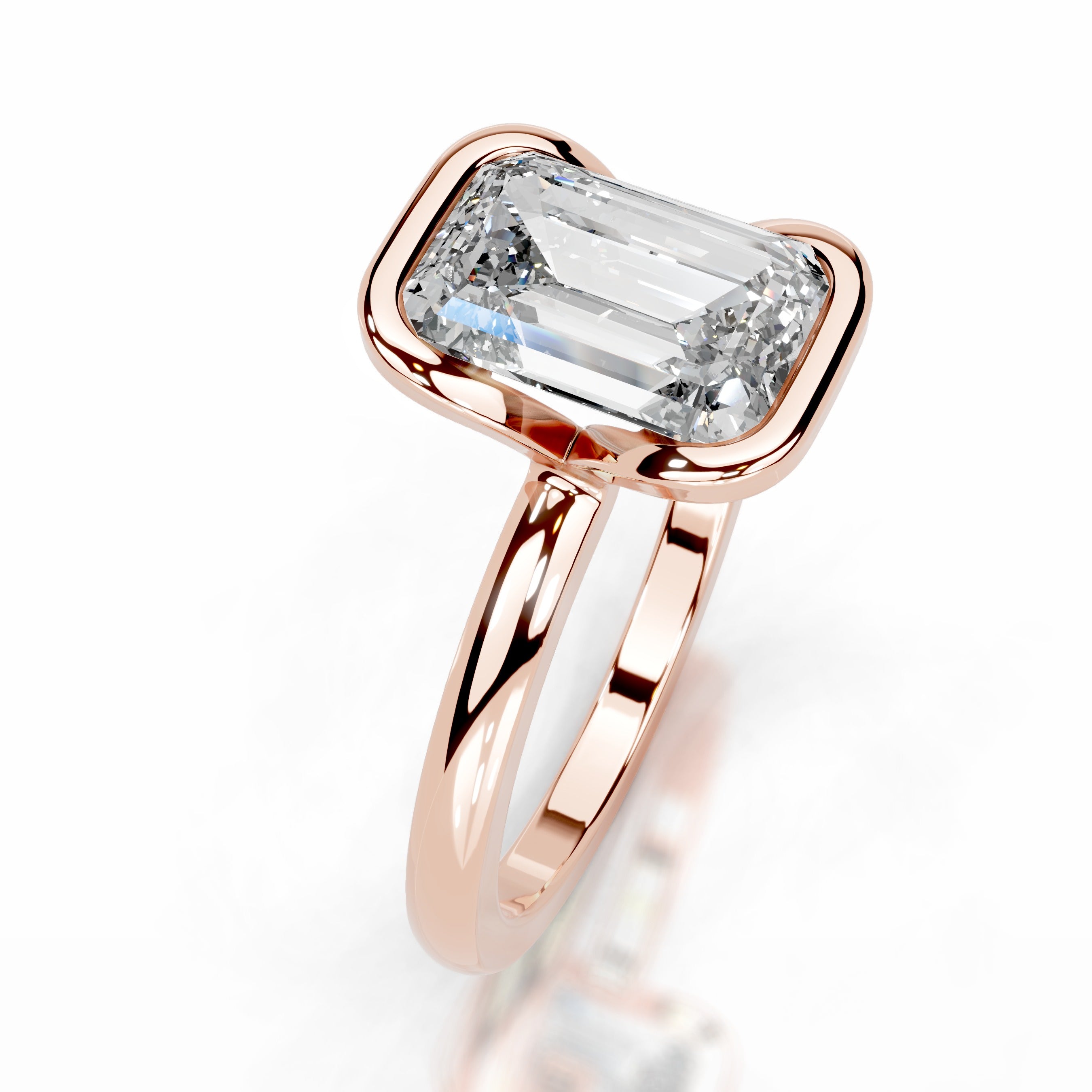 Thor Diamond Engagement Ring - 14K Rose Gold