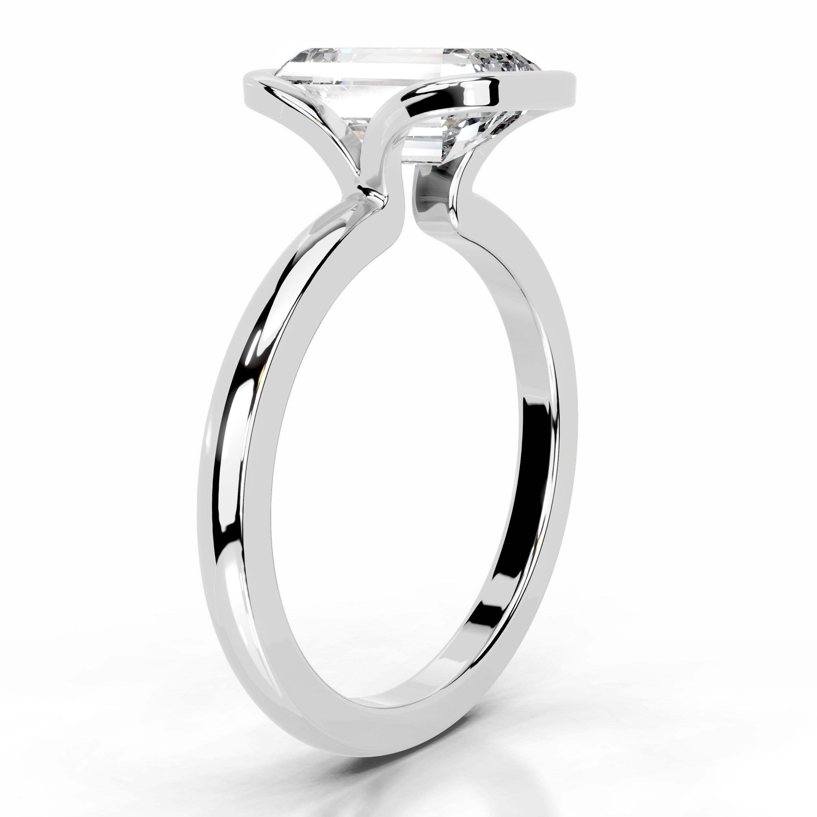 Thor Diamond Engagement Ring - 14K White Gold