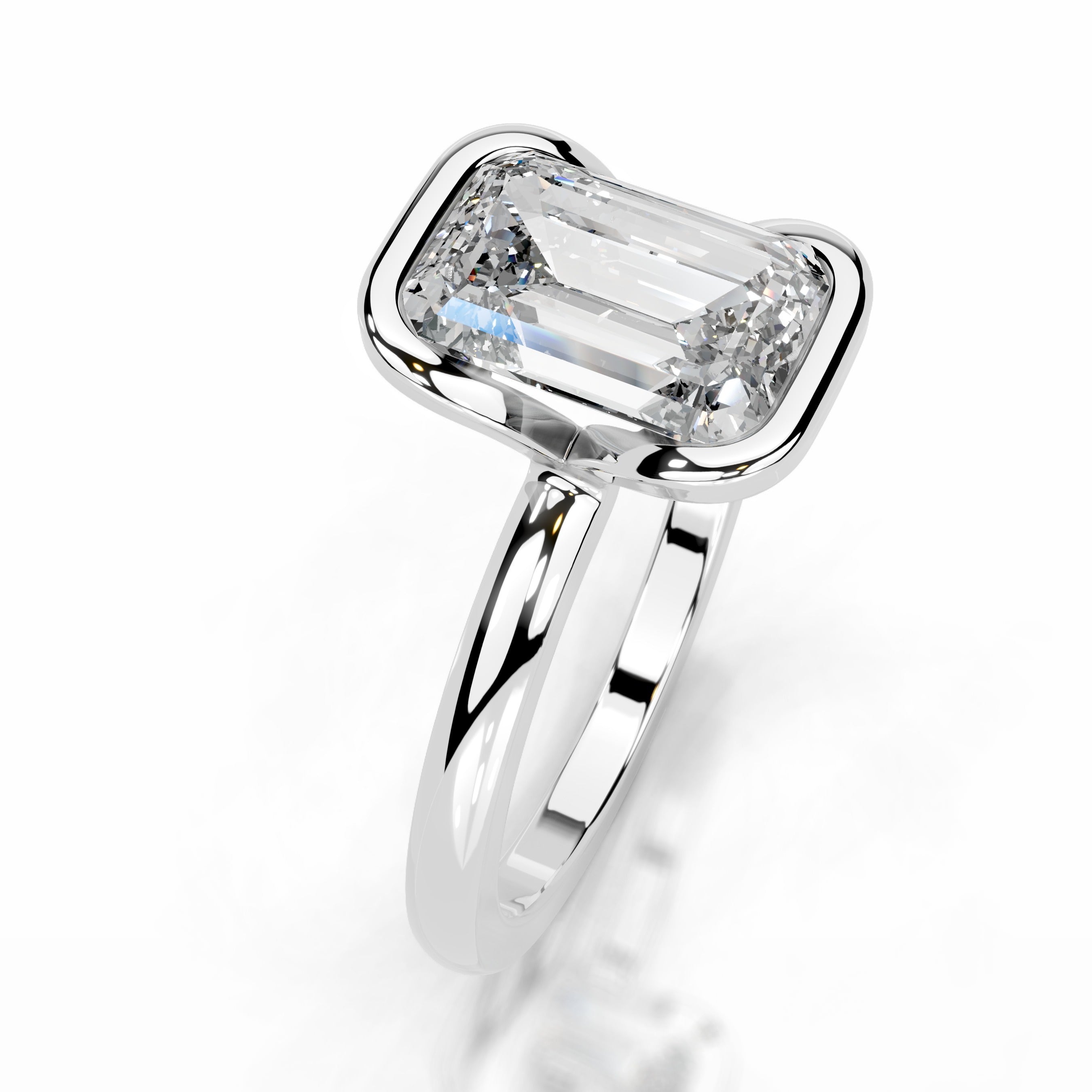 Thor Diamond Engagement Ring - 14K White Gold