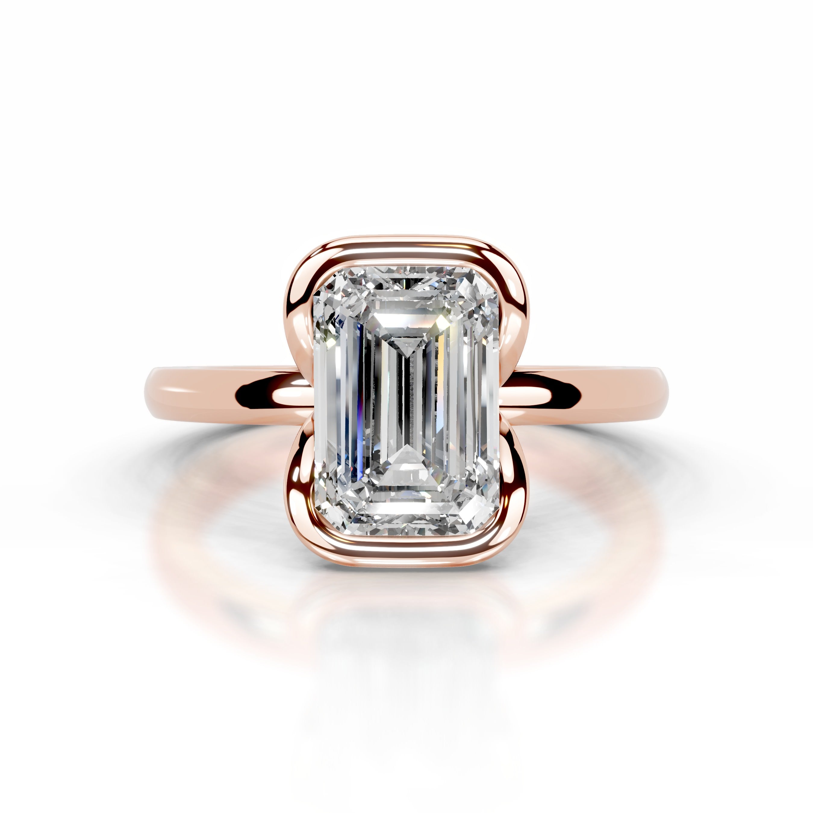 Thor Diamond Engagement Ring - 14K Rose Gold