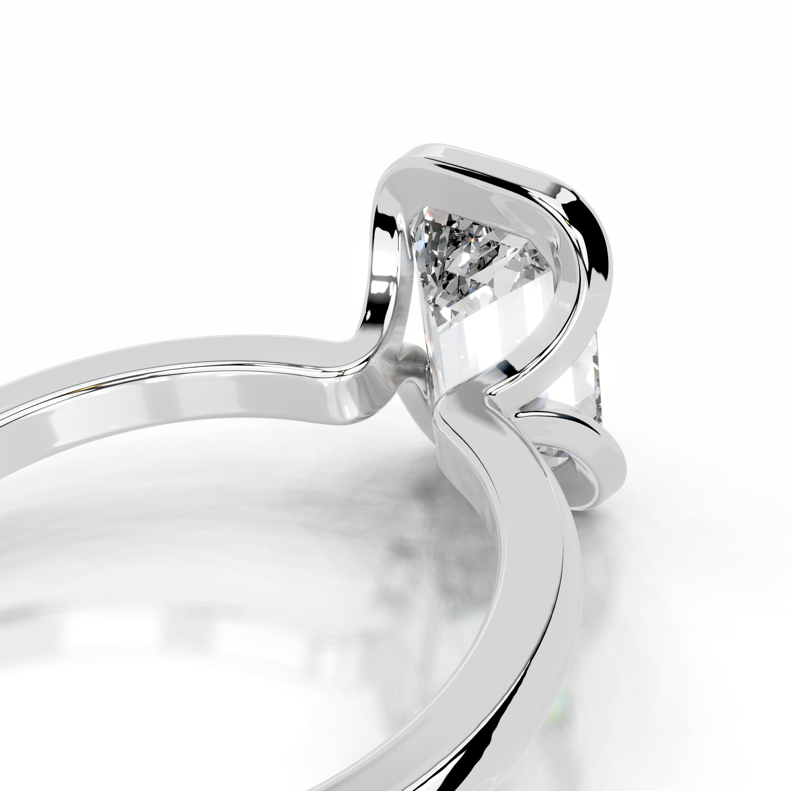 Thor Diamond Engagement Ring - Platinum