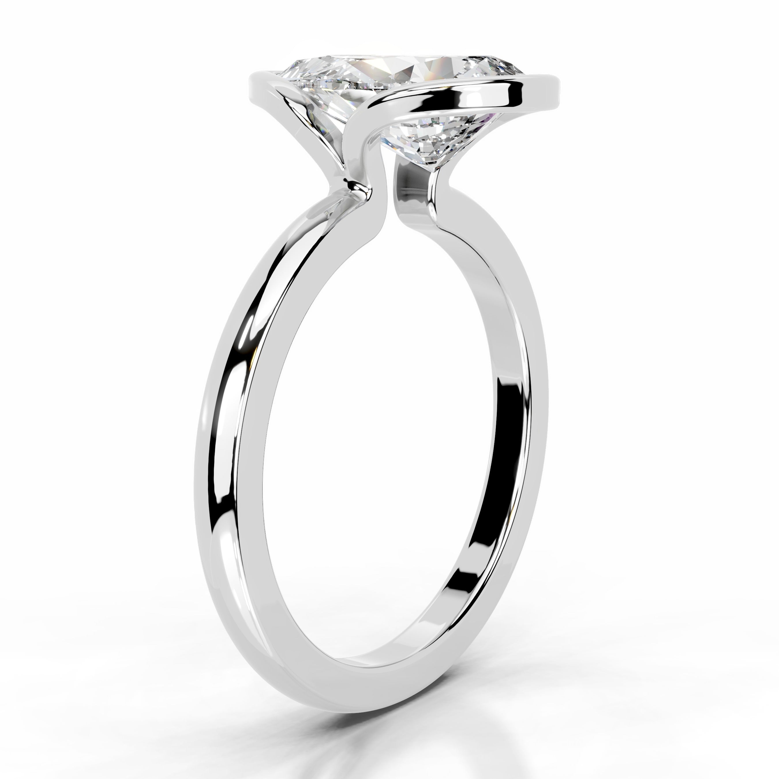 Thor Diamond Engagement Ring - Platinum