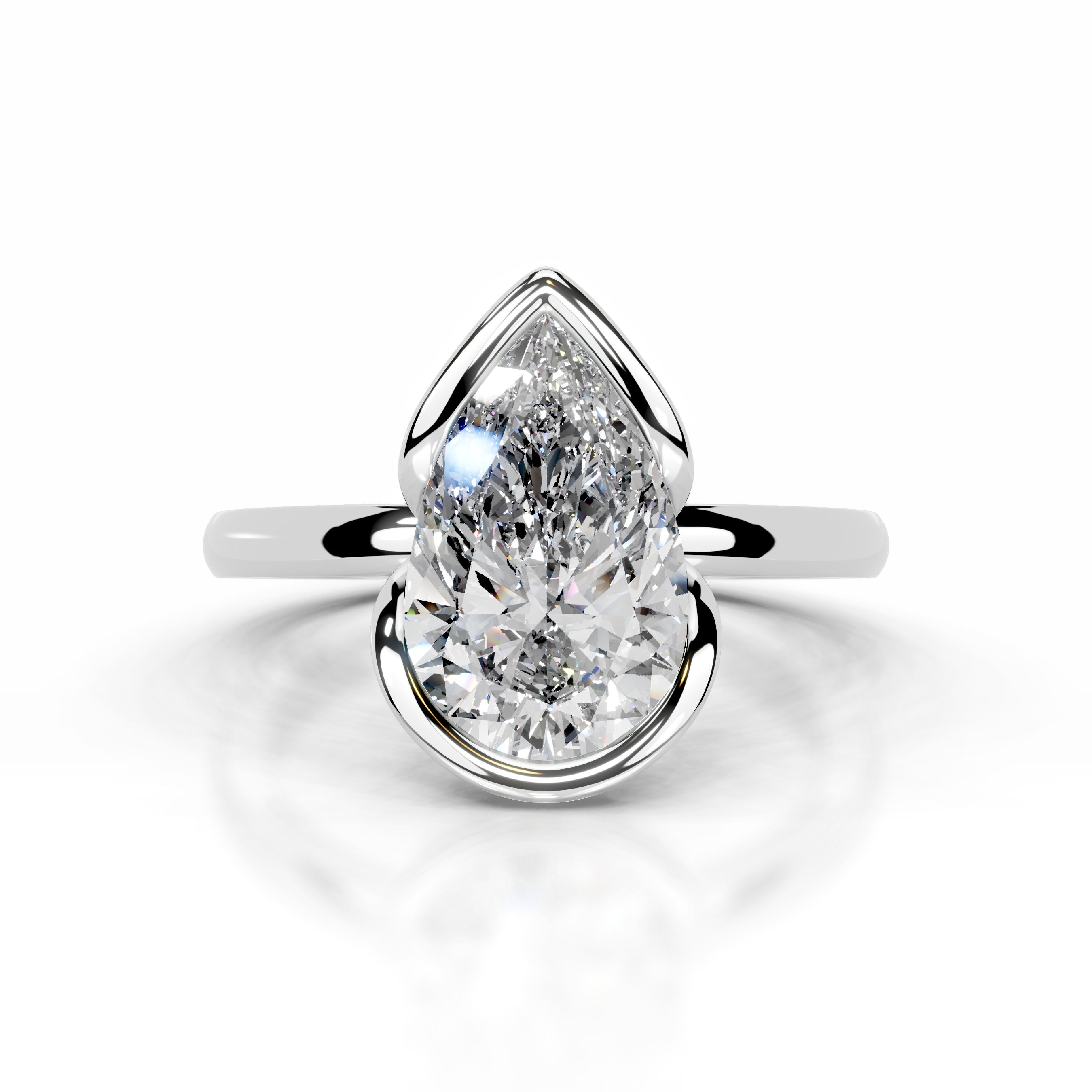 Thor Diamond Engagement Ring - Platinum