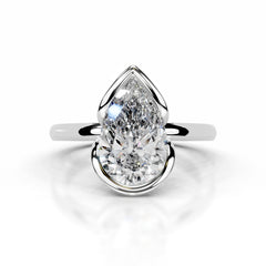 Thor Diamond Engagement Ring - 14K White Gold