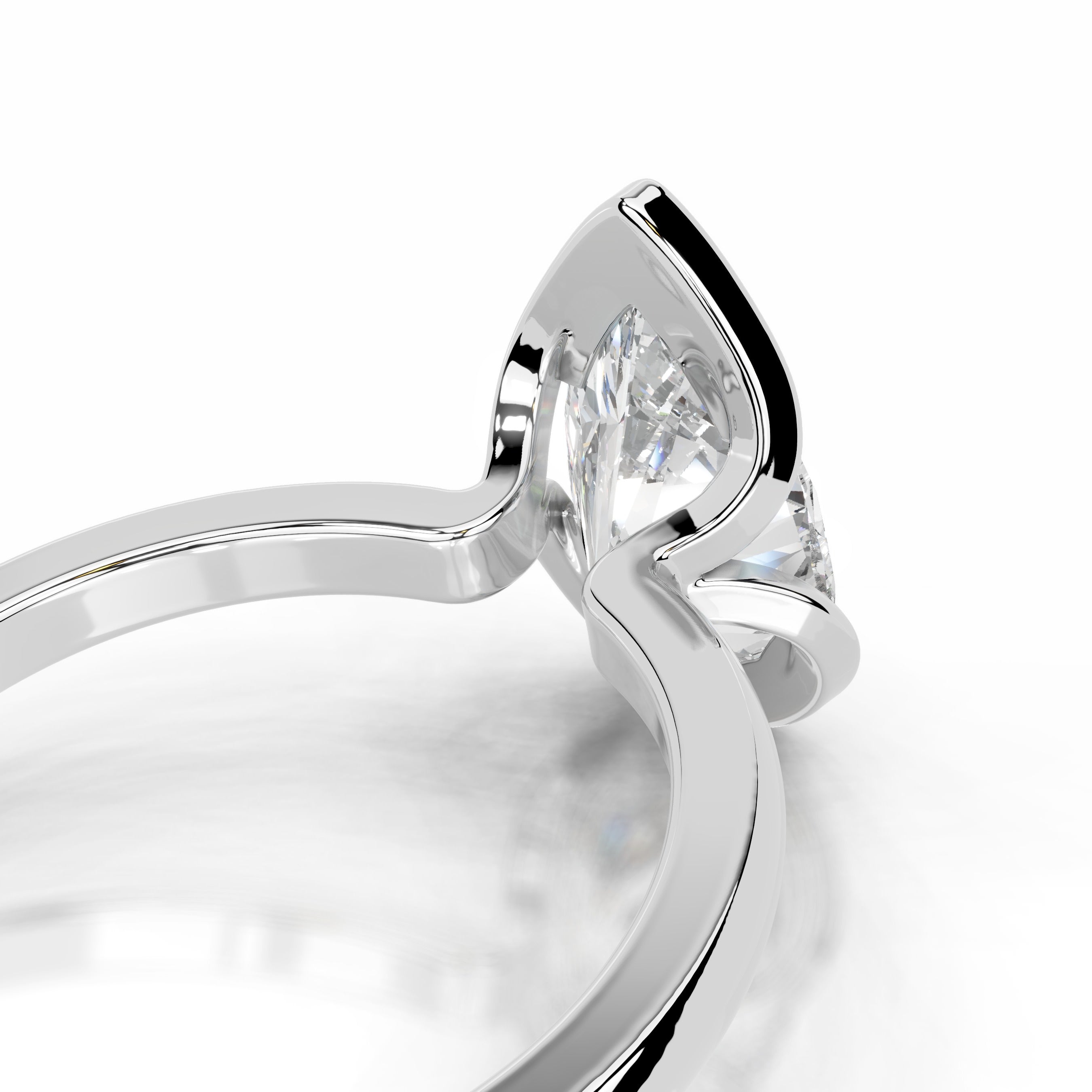 Thor Diamond Engagement Ring - Platinum