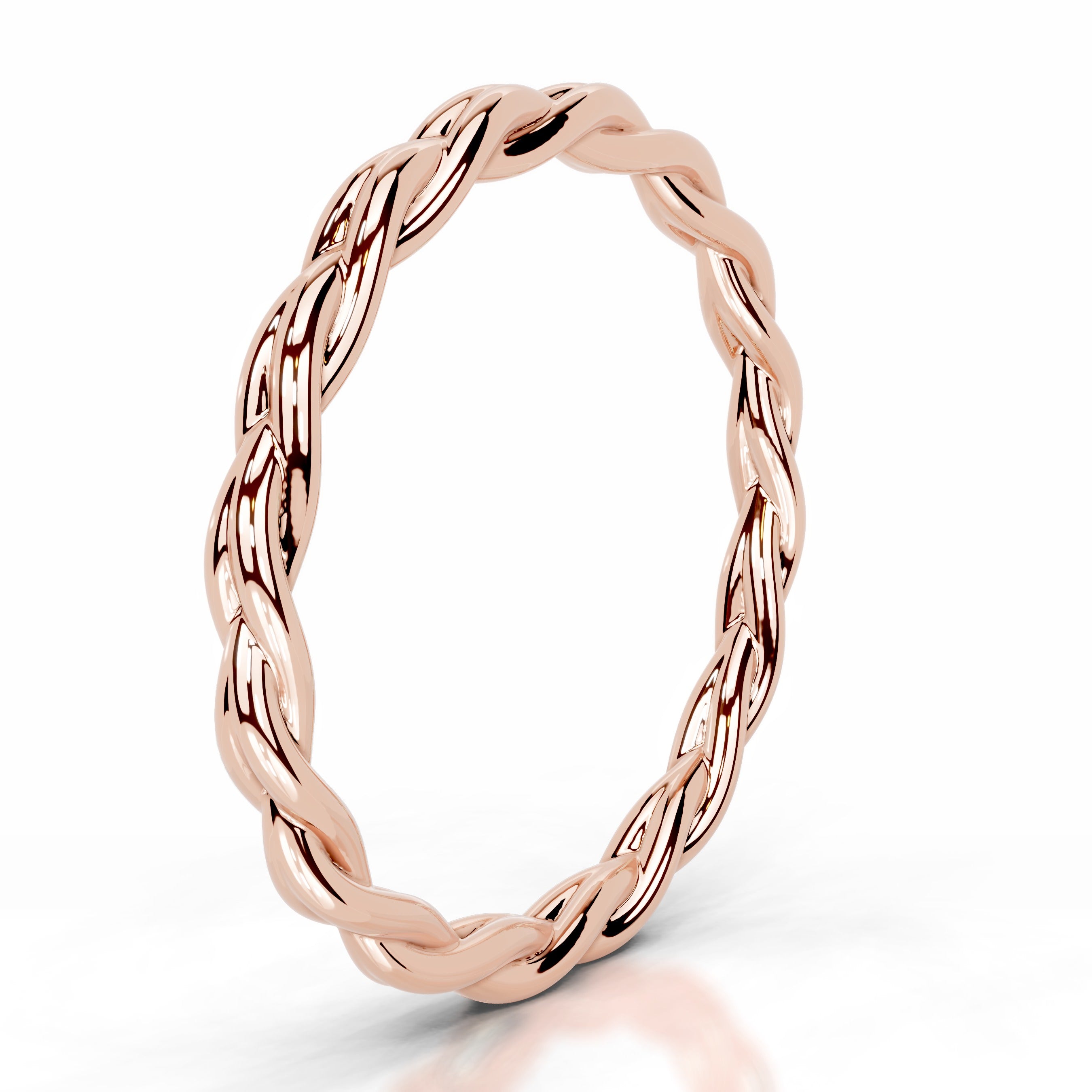 Milani Diamond Wedding band - 14K Rose Gold