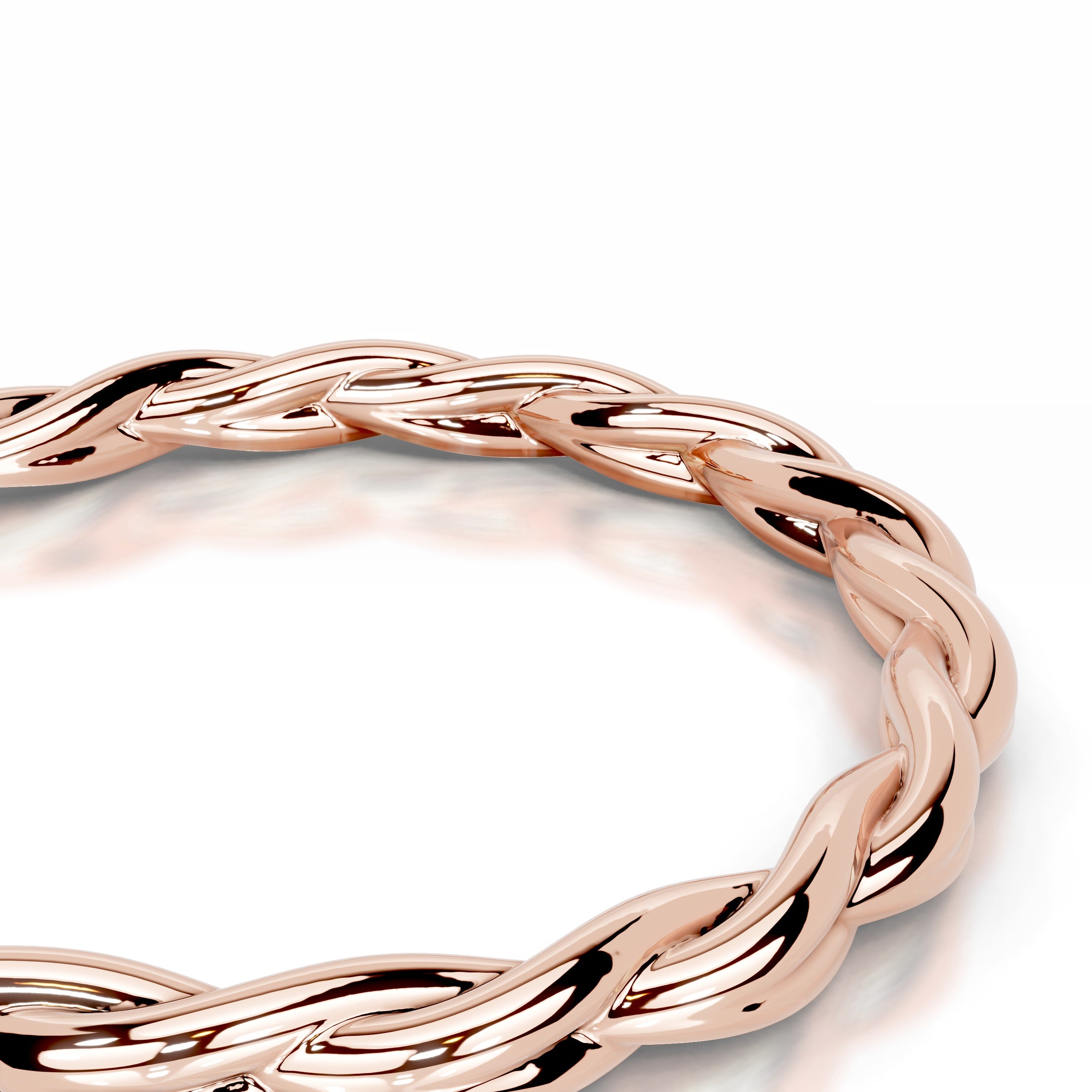 Milani Diamond Wedding band - 14K Rose Gold