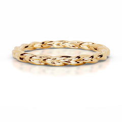 Milani Diamond Wedding band - 18K Yellow Gold
