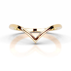 Chaya Diamond Wedding band - 18K Yellow Gold