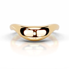 Asantewaa Wedding band - 18K Yellow Gold