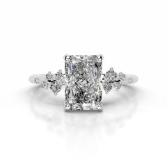 Maisie Diamond Engagement Ring - Platinum