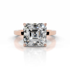 Duri Diamond Engagement Ring - 14K Rose Gold