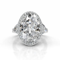 SuJin Diamond Engagement Ring - 18K White Gold