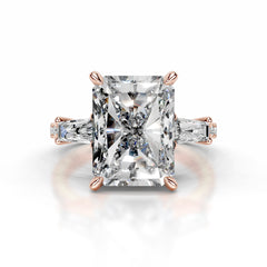 Mun Diamond Engagement Ring - 14K Rose Gold