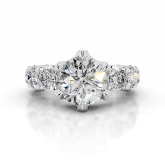Woong Diamond Engagement Ring - Platinum