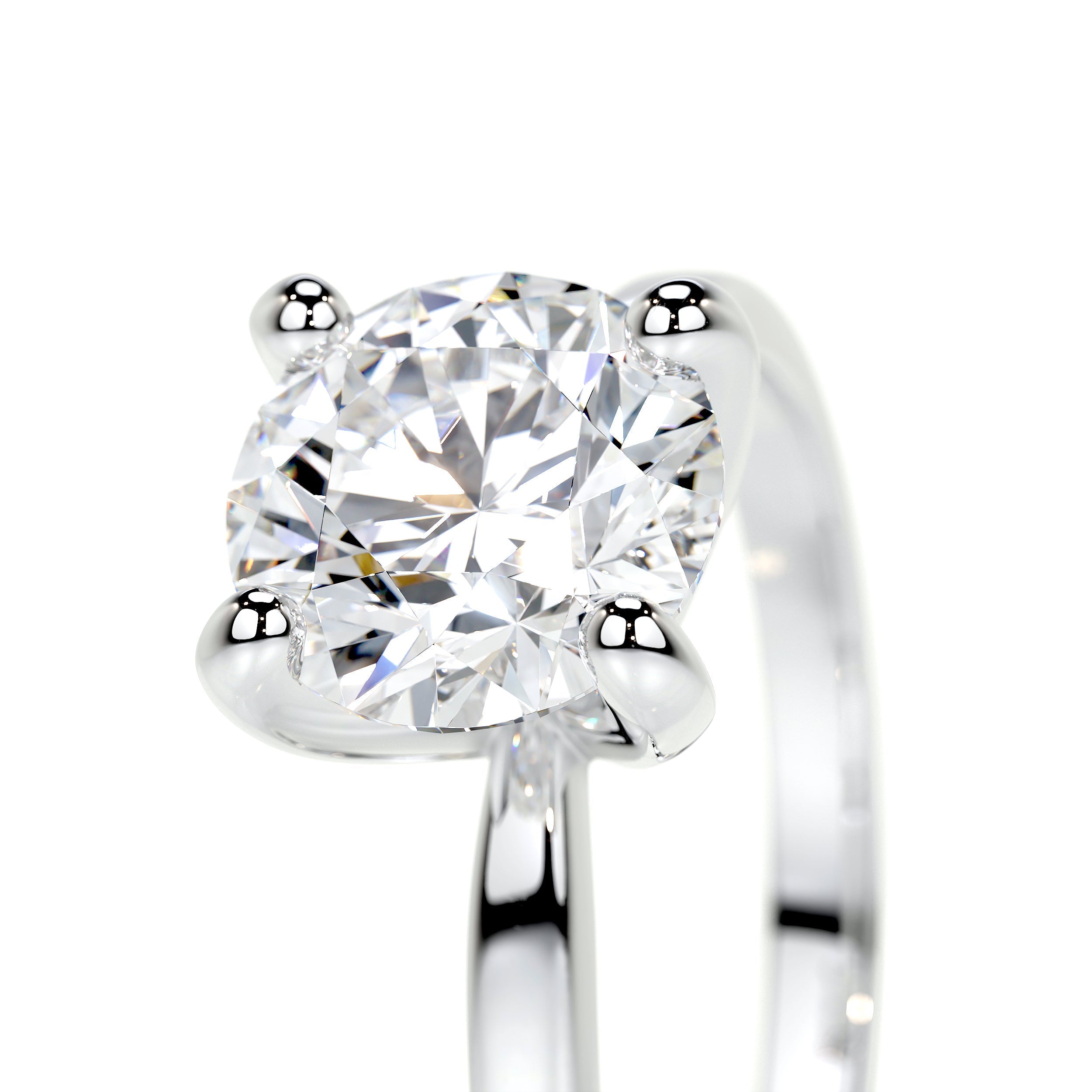 Jessica Lab Grown Diamond Ring   (1.5 Carat) -14K White Gold