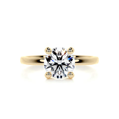 Jessica Diamond Engagement Ring -18K Yellow Gold - Main Stone 2.02 Carat