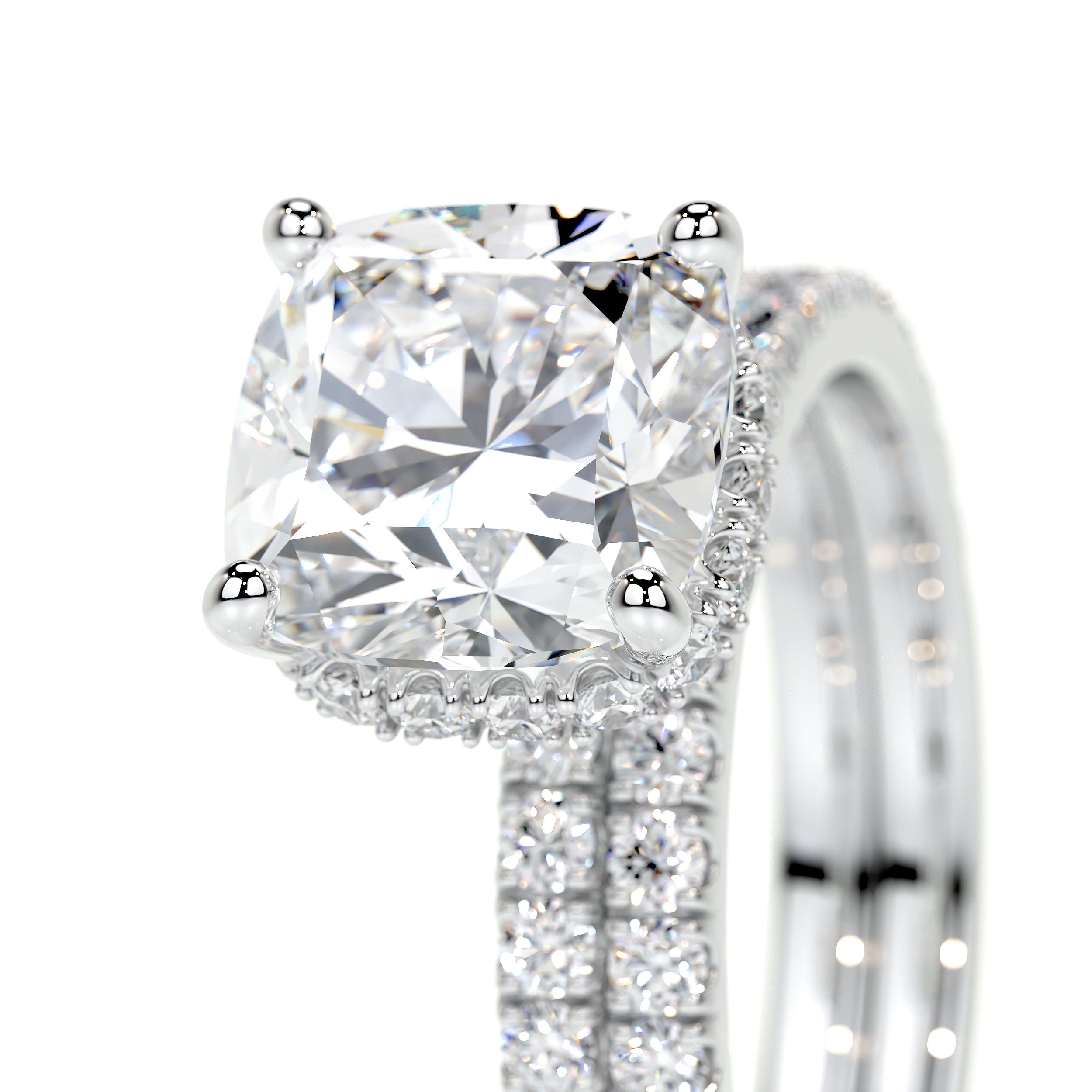 Madeline Lab Grown Diamond Bridal Set   (3 Carat) -14K White Gold