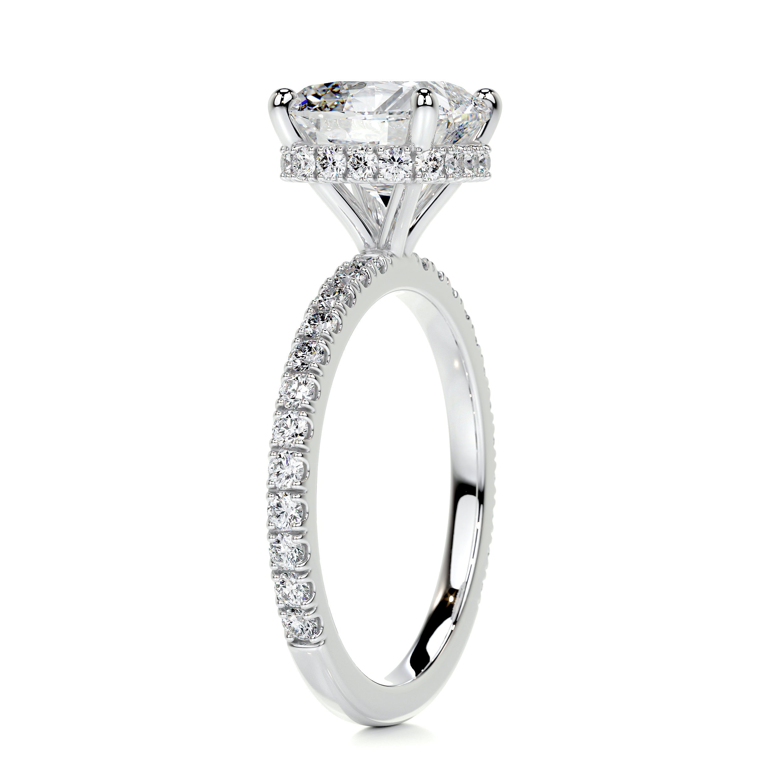 Madeline Diamond Engagement Ring -Platinum - Main Stone 1.5 Carat