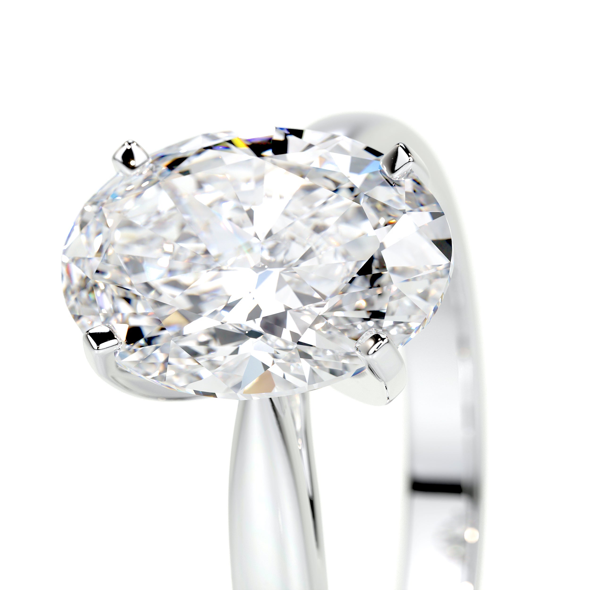 Diana Lab Grown Diamond Ring -Platinum (RTS)