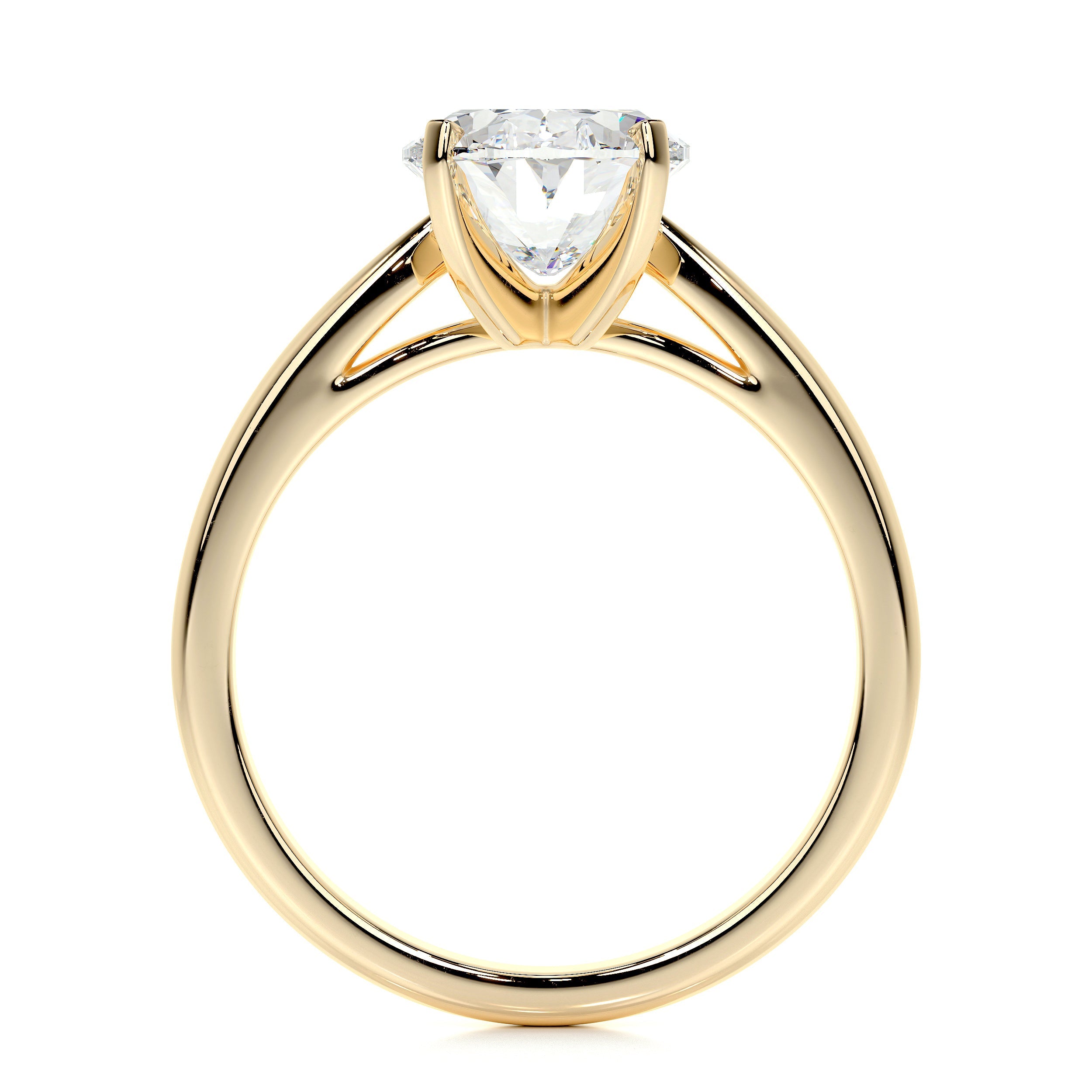 Diana Lab Grown Diamond Ring -18K Yellow Gold (RTS)