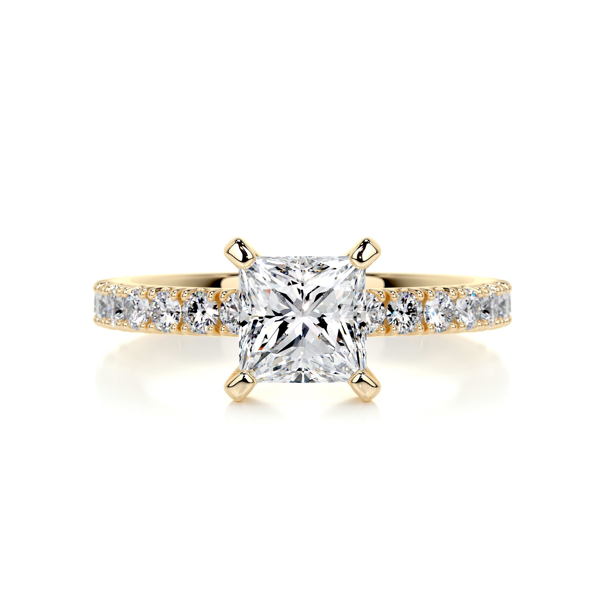 Blair Diamond Engagement Ring - 18K Yellow Gold