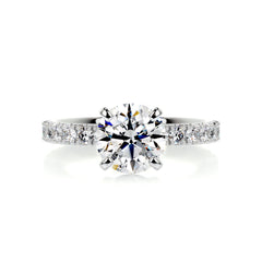 Alison Diamond Engagement Ring -Platinum - Main Stone 2.02 Carat
