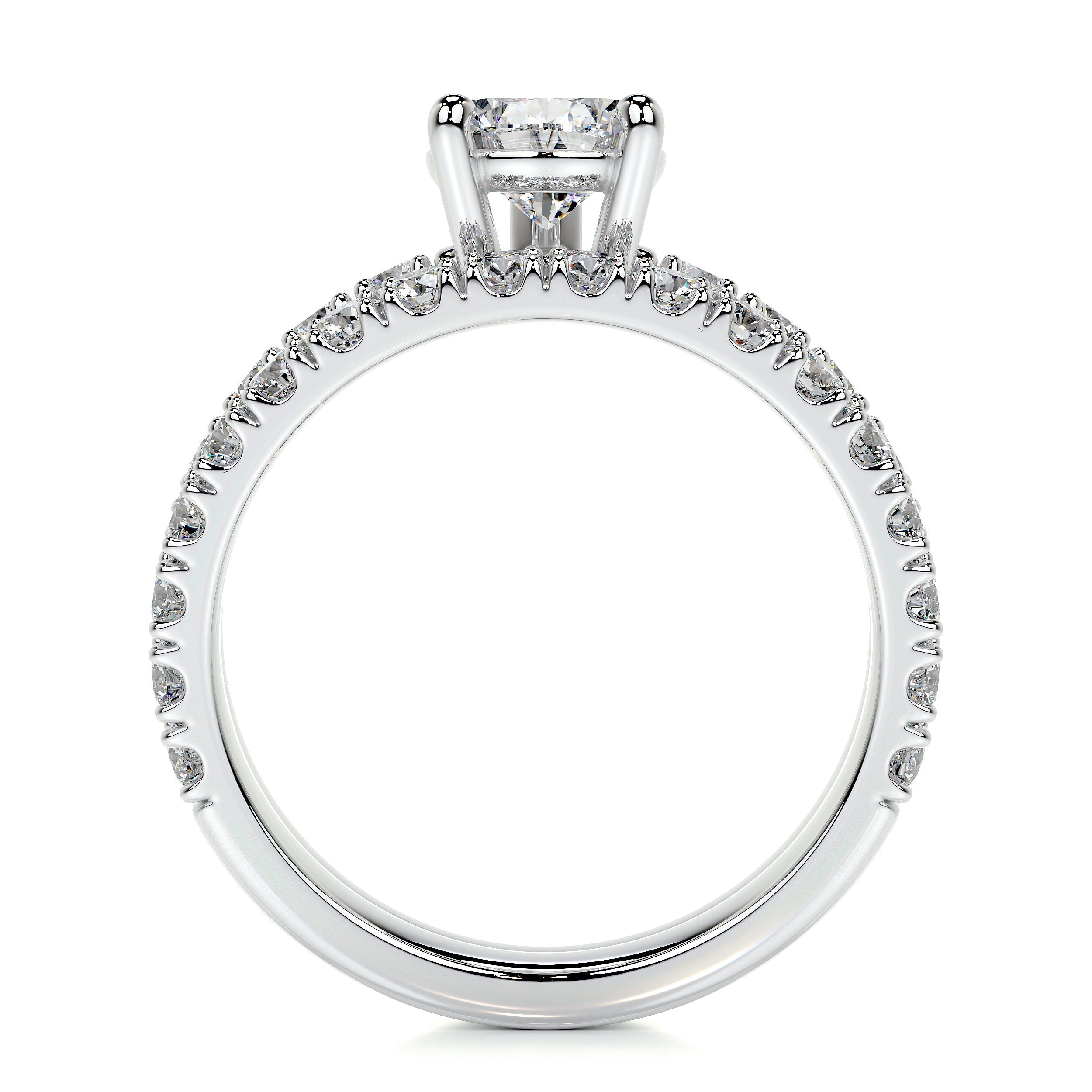 Hailey Lab Grown Diamond Bridal Set   (2.5 Carat) -Platinum