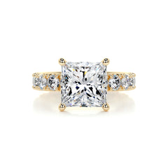 Molly Diamond Engagement Ring -18K Yellow Gold - Main Stone 3.02 Carat