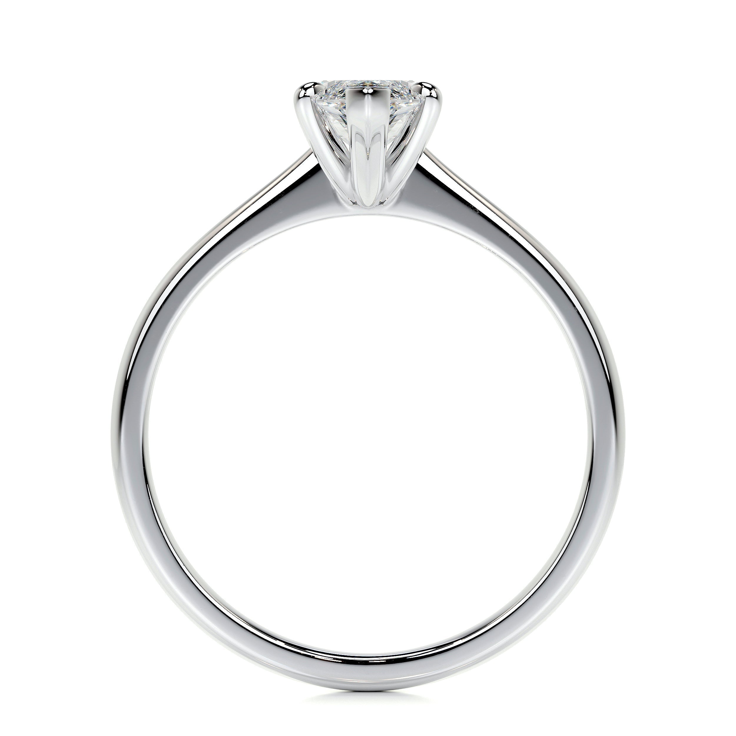 Samantha Lab Grown Diamond Ring -14K White Gold (RTS)