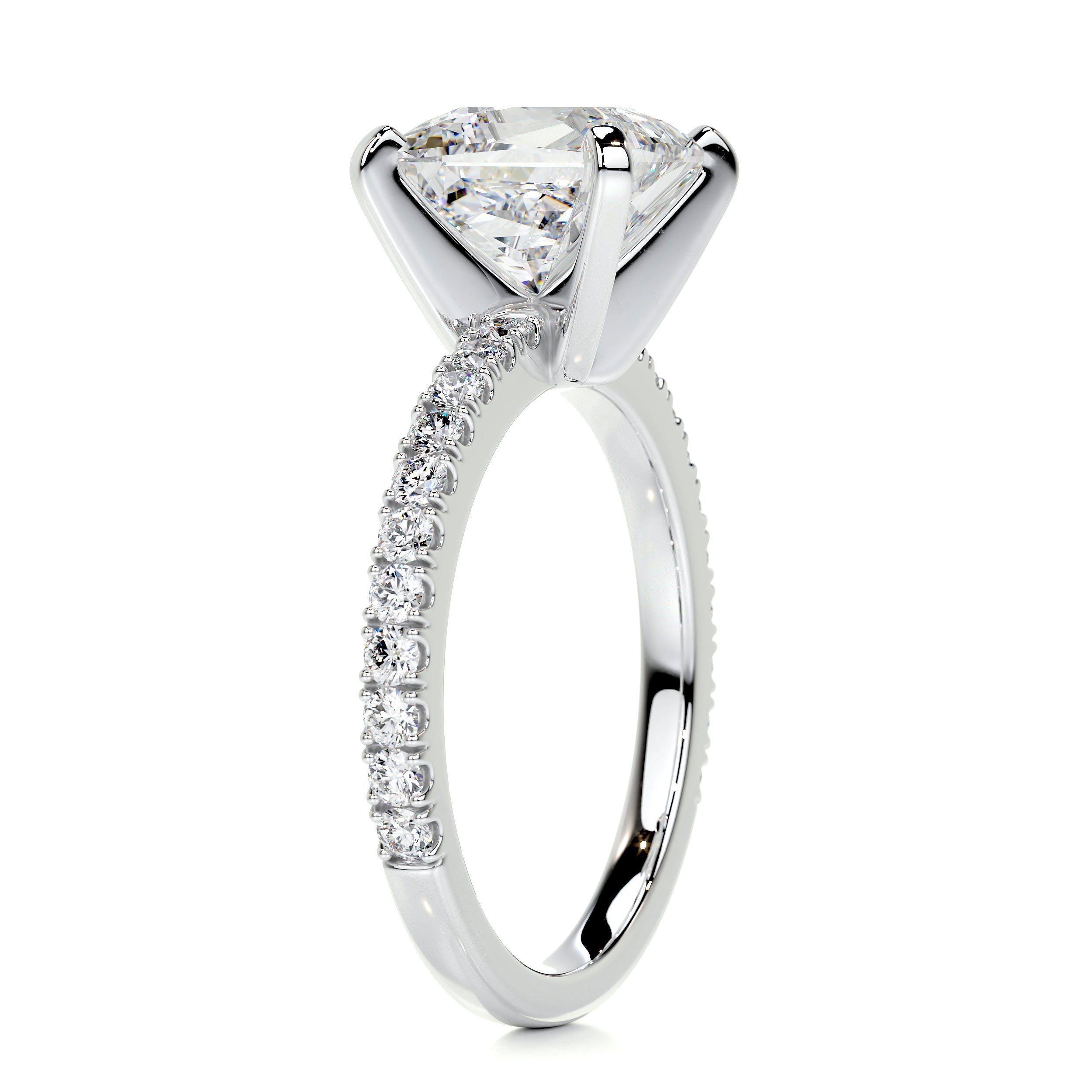 Stephanie Diamond Engagement Ring -Platinum (RTS)