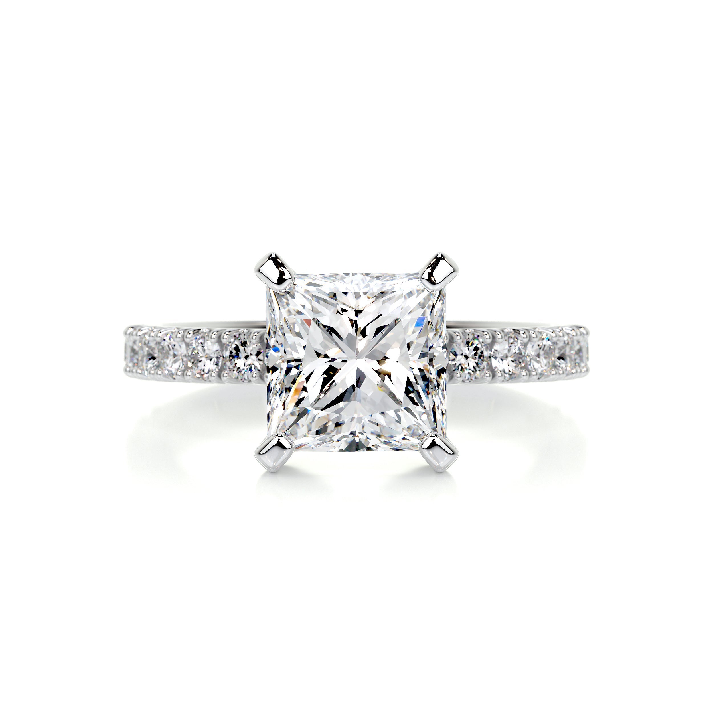 Blair Diamond Engagement Ring - 14K White Gold