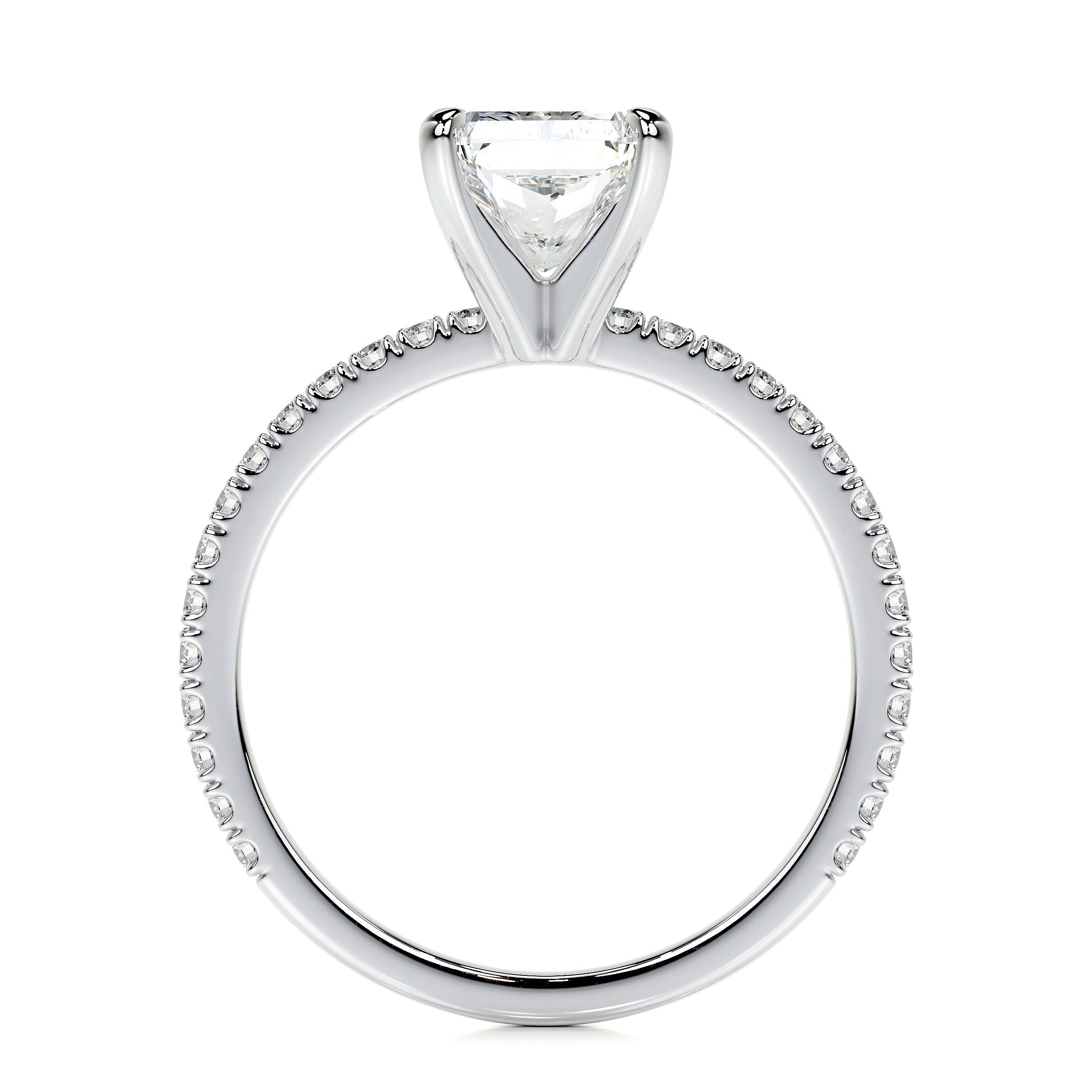 Audrey Lab Grown Diamond Ring   (2.3 Carat) -Platinum