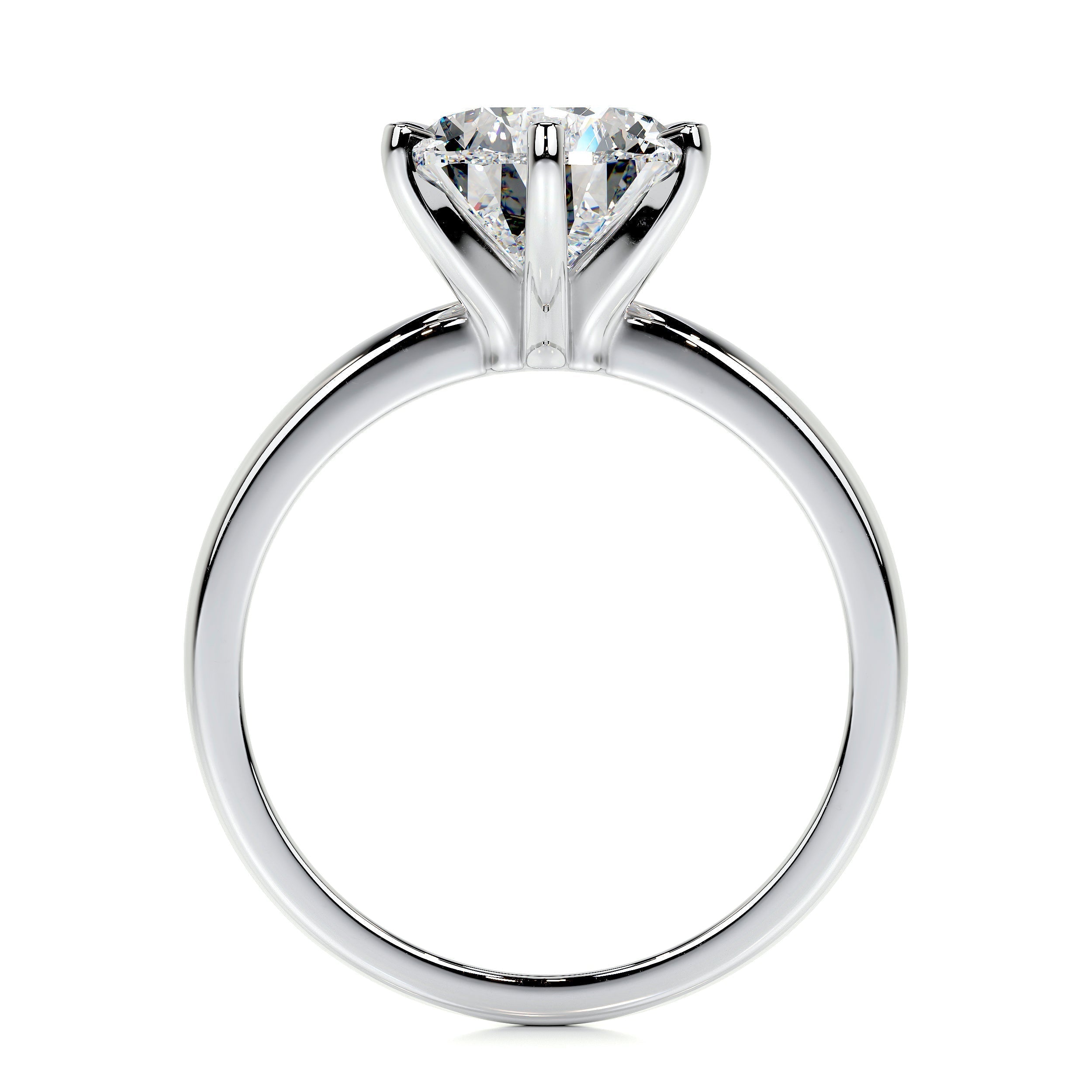 Adaline Lab Grown Diamond Ring   (1 Carat) -14K White Gold