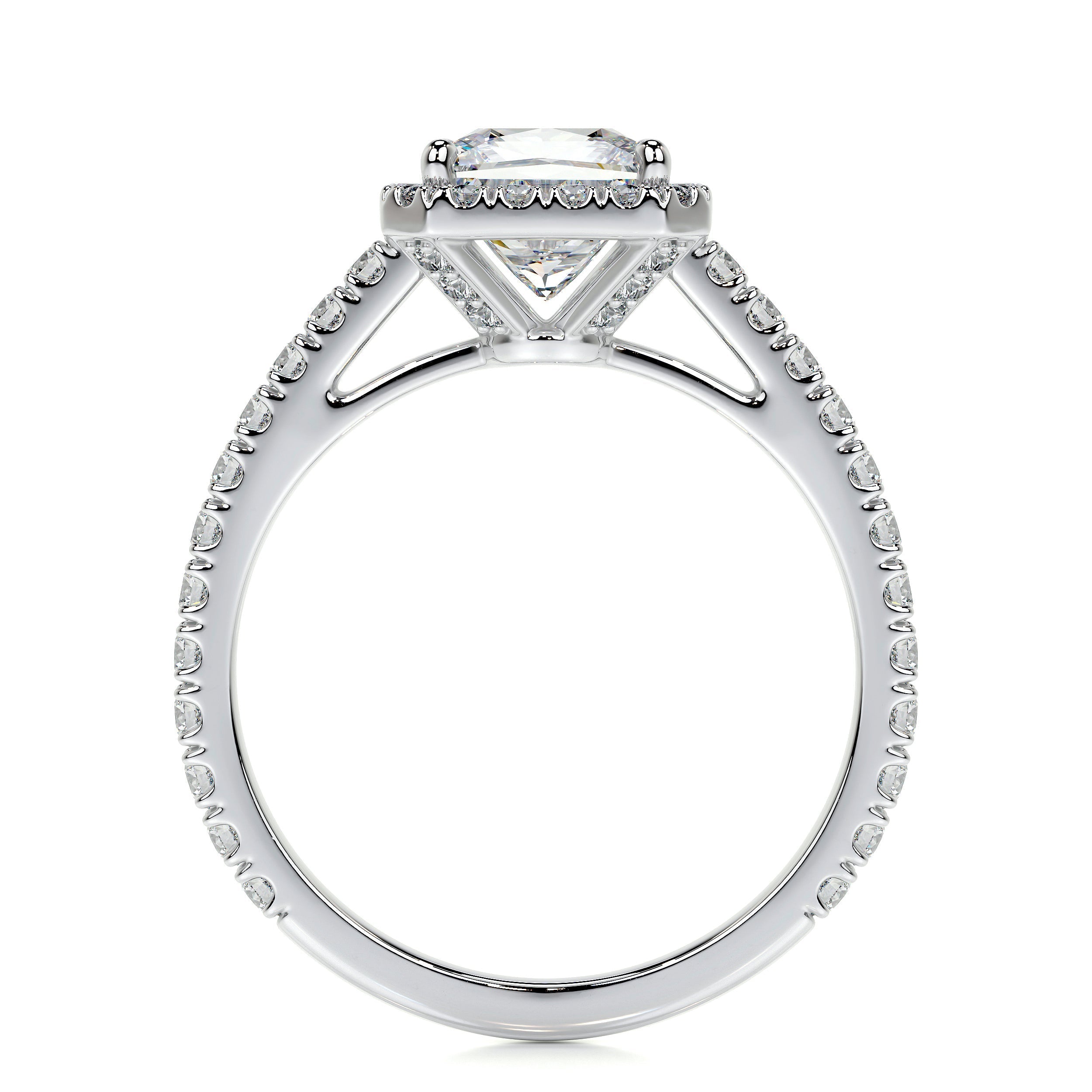 Selena Lab Grown Diamond Ring -Platinum (RTS)