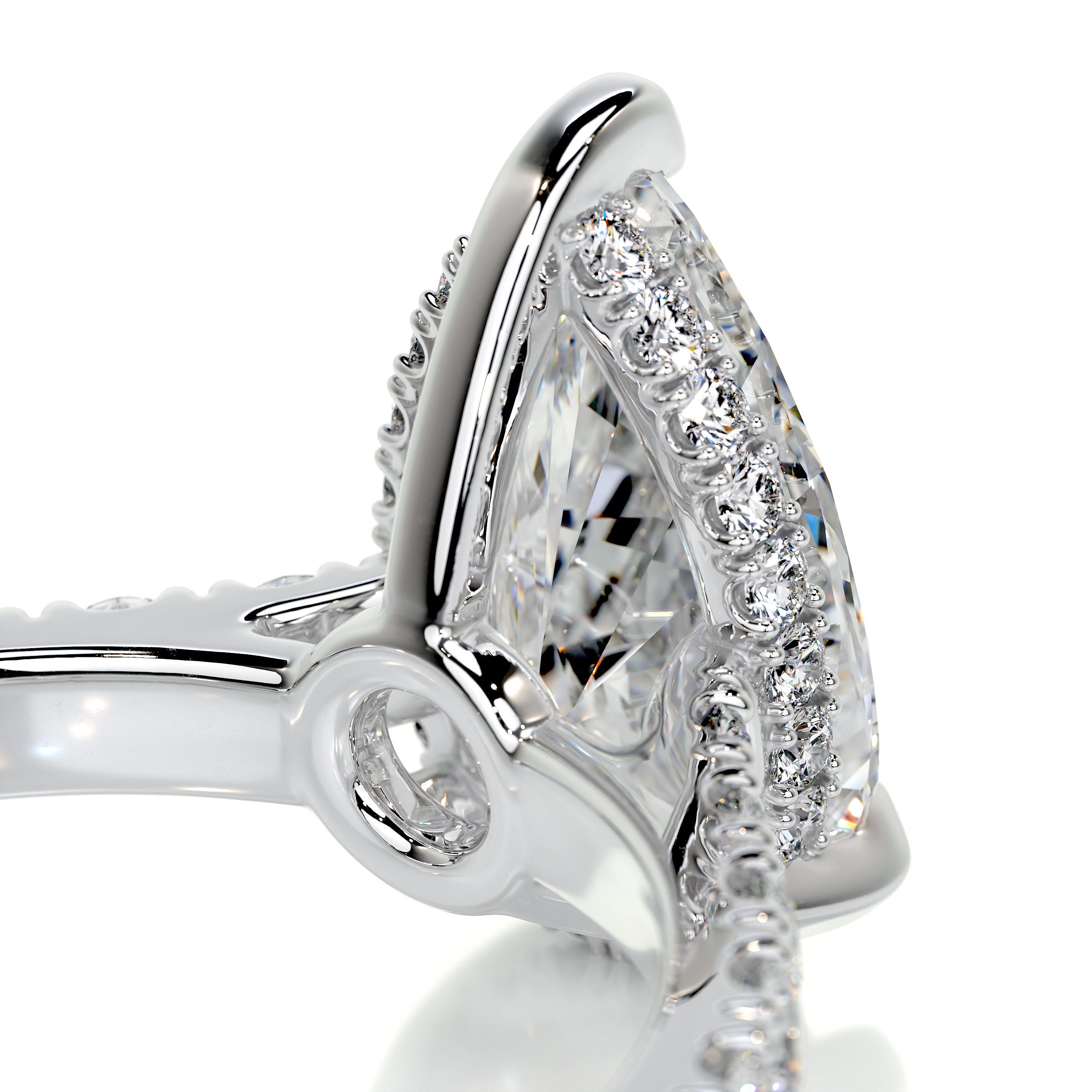 Mia Diamond Engagement Ring -14K White Gold (RTS)