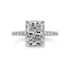 Luna Diamond Engagement Ring -Platinum - Main Stone 2 Carat