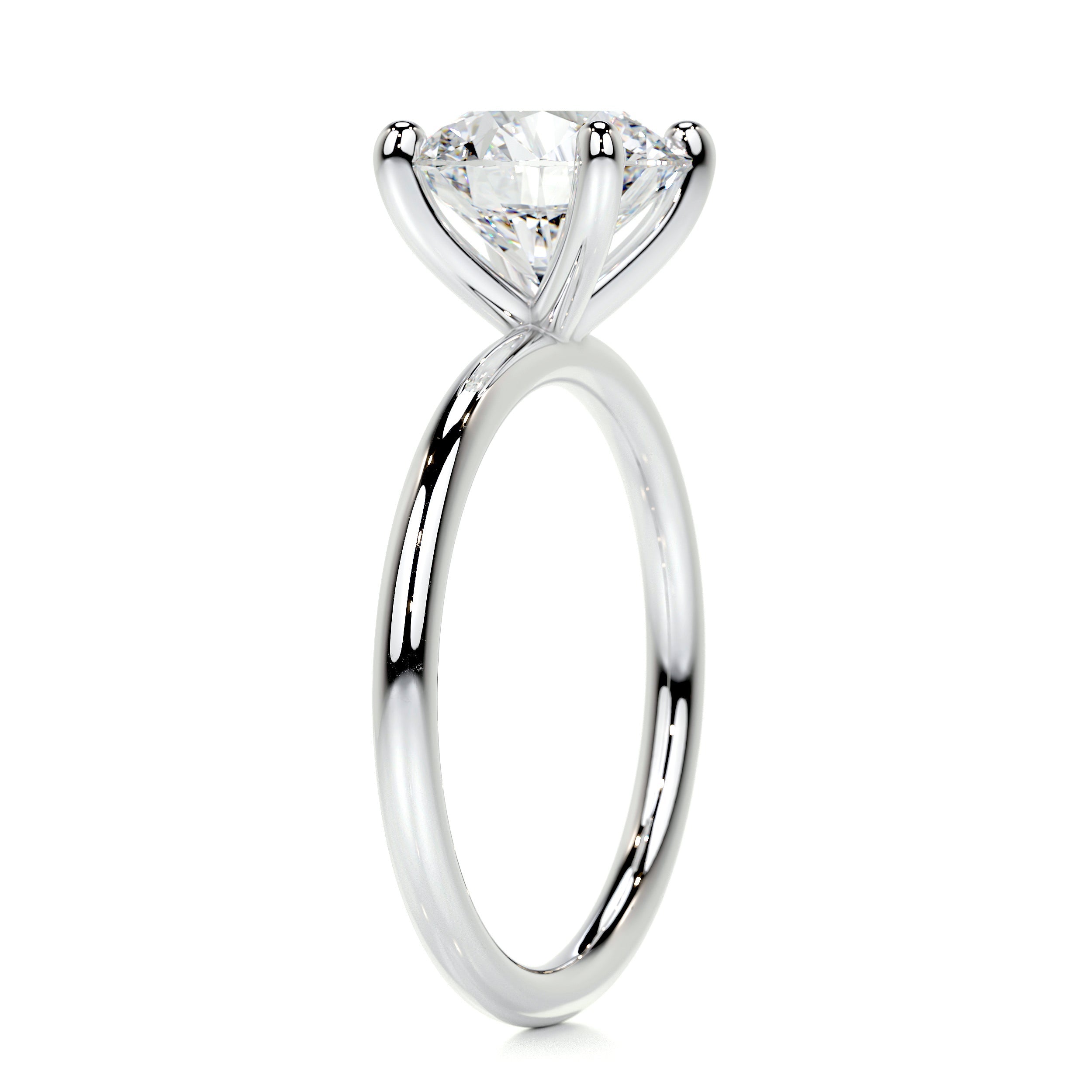 Eloise Diamond Engagement Ring - 14K White Gold