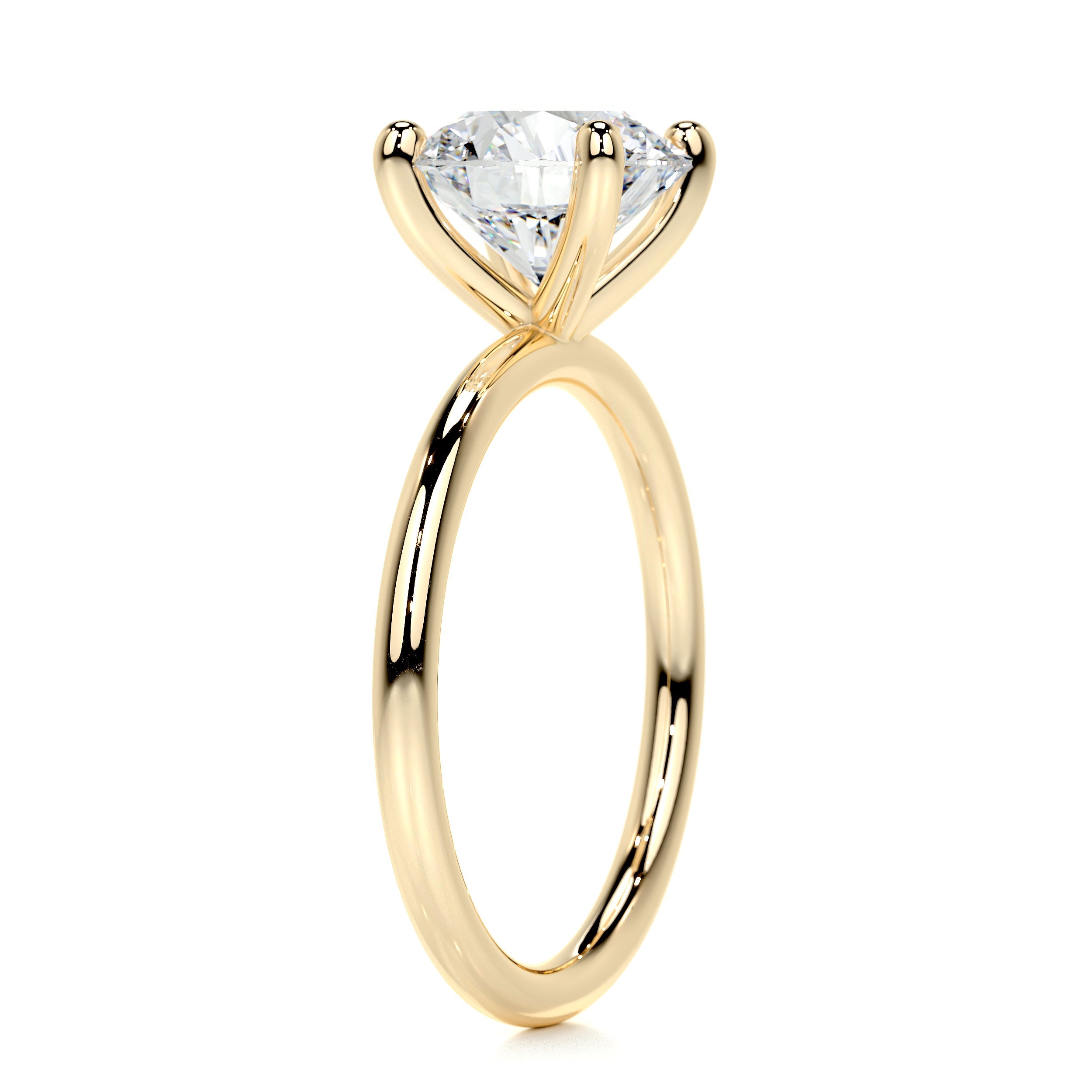 Eloise Diamond Engagement Ring - 18K Yellow Gold