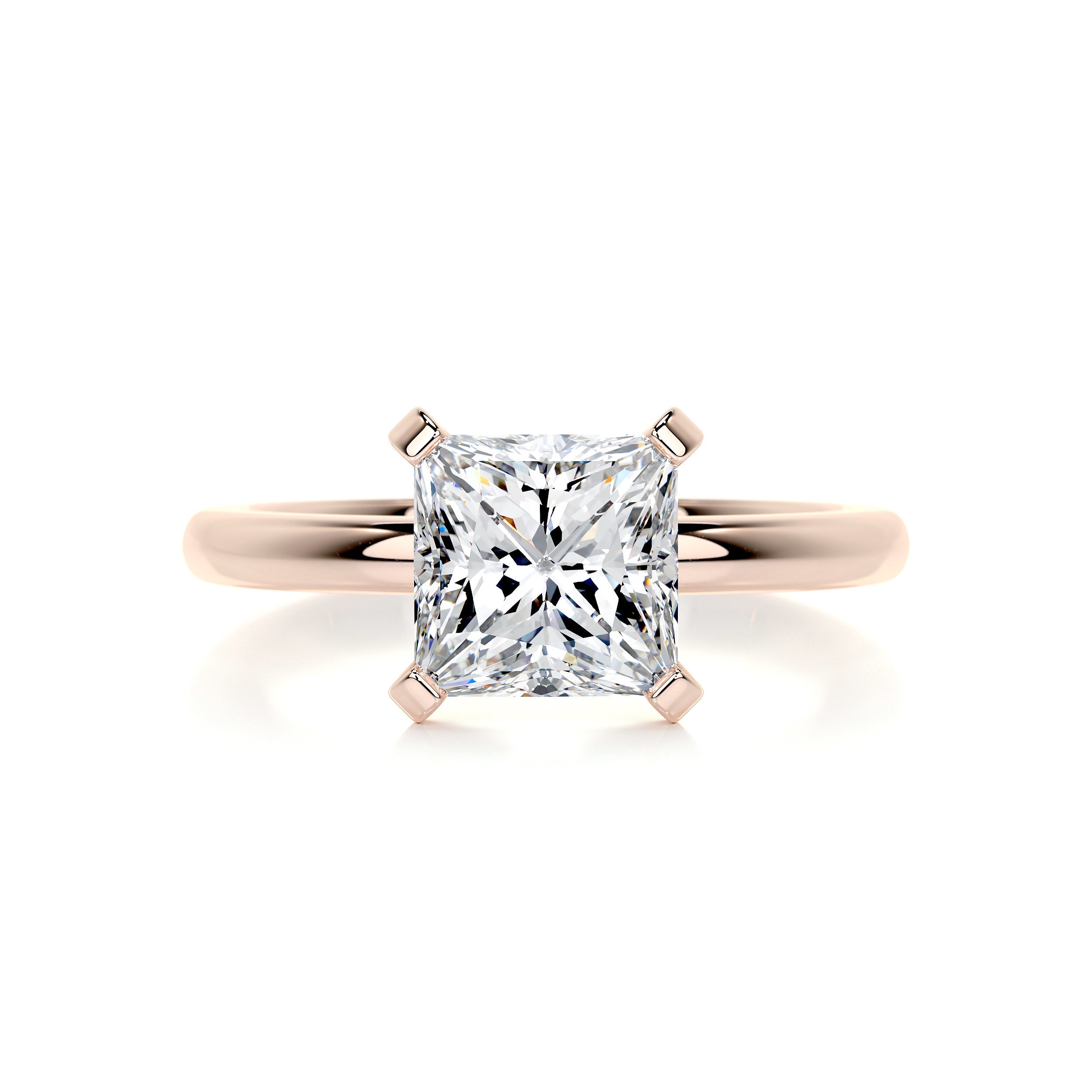 Isabelle Diamond Engagement Ring - 14K Rose Gold