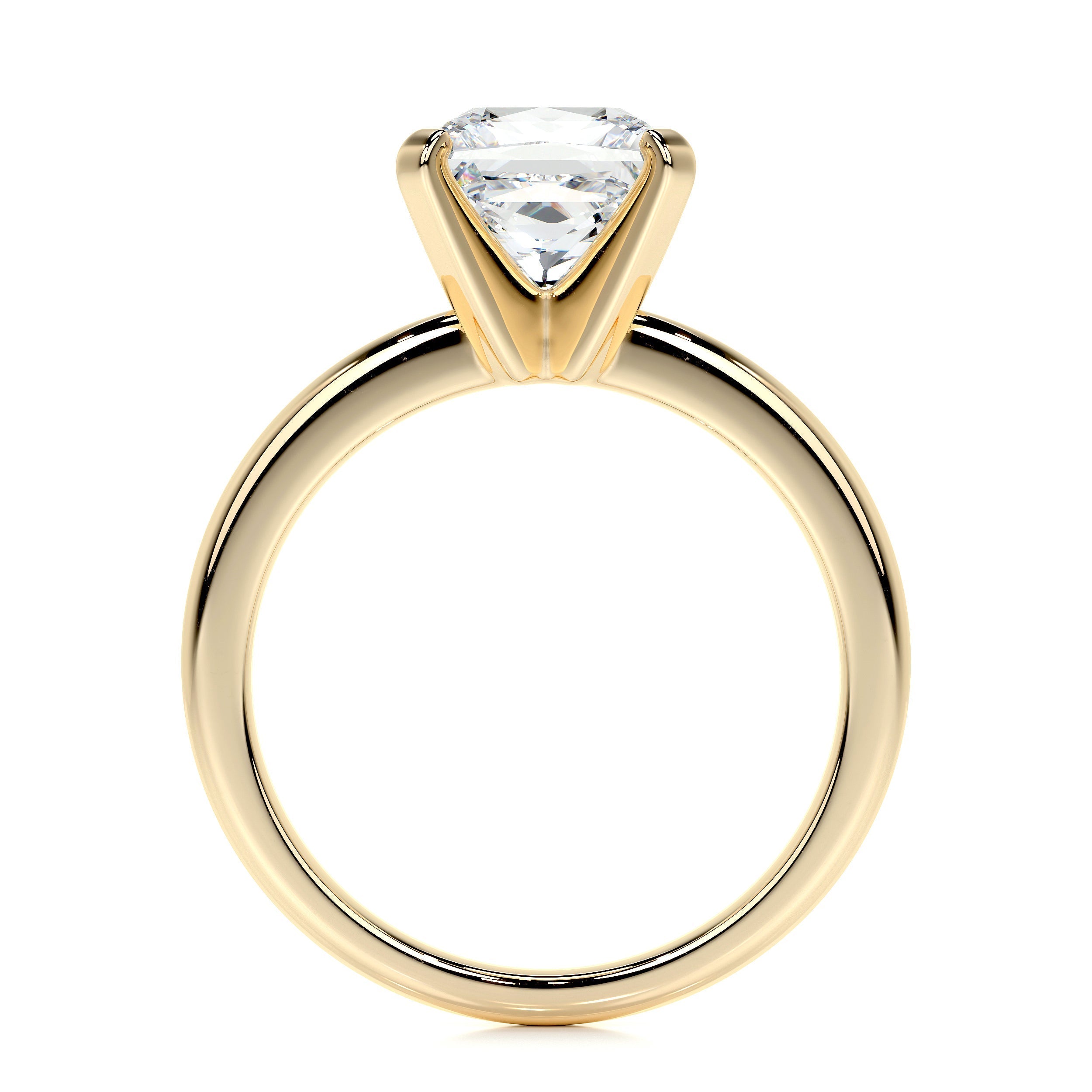 Isabelle Lab Grown Diamond Ring   (2 Carat) -18K Yellow Gold