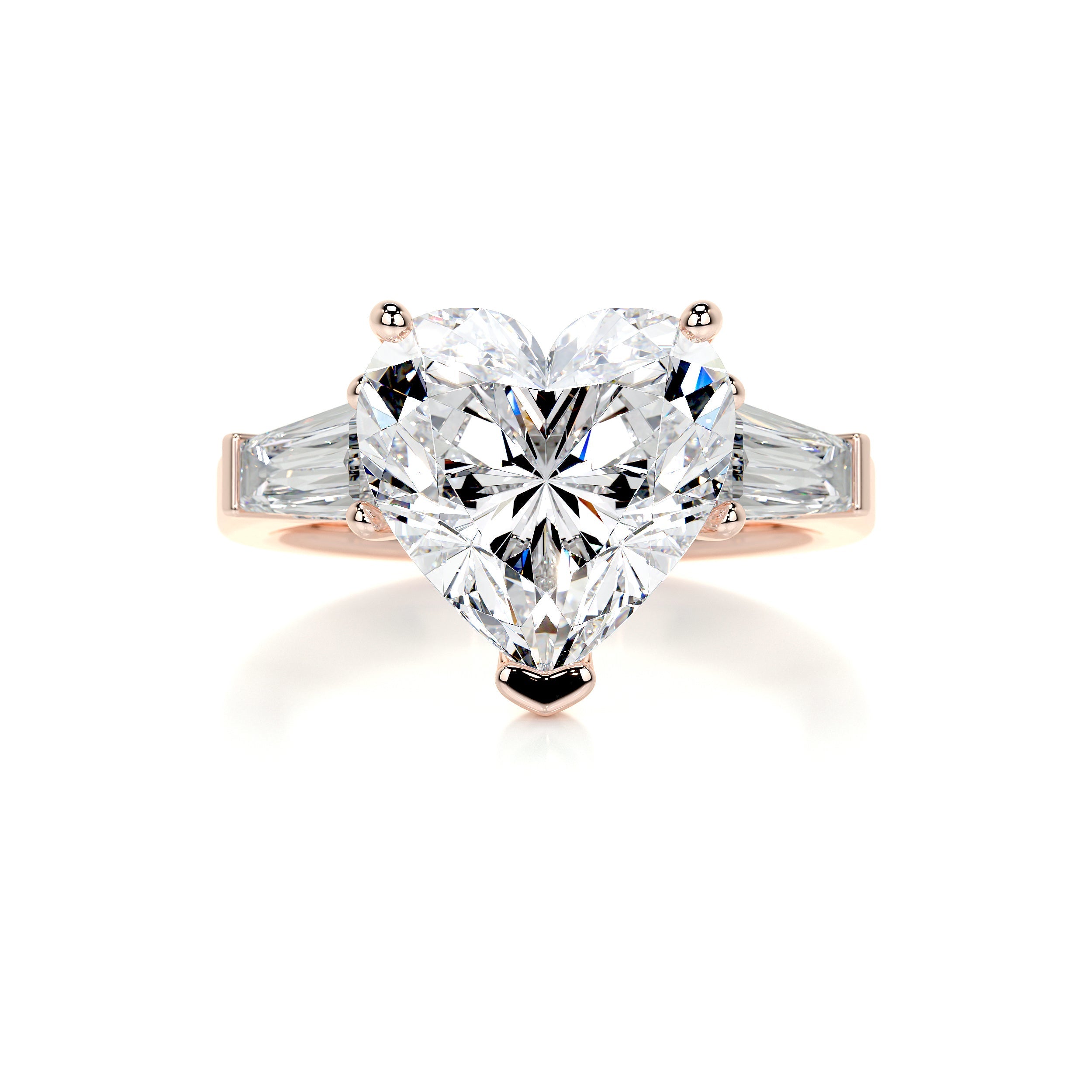 Skylar Diamond Engagement Ring - 14K Rose Gold